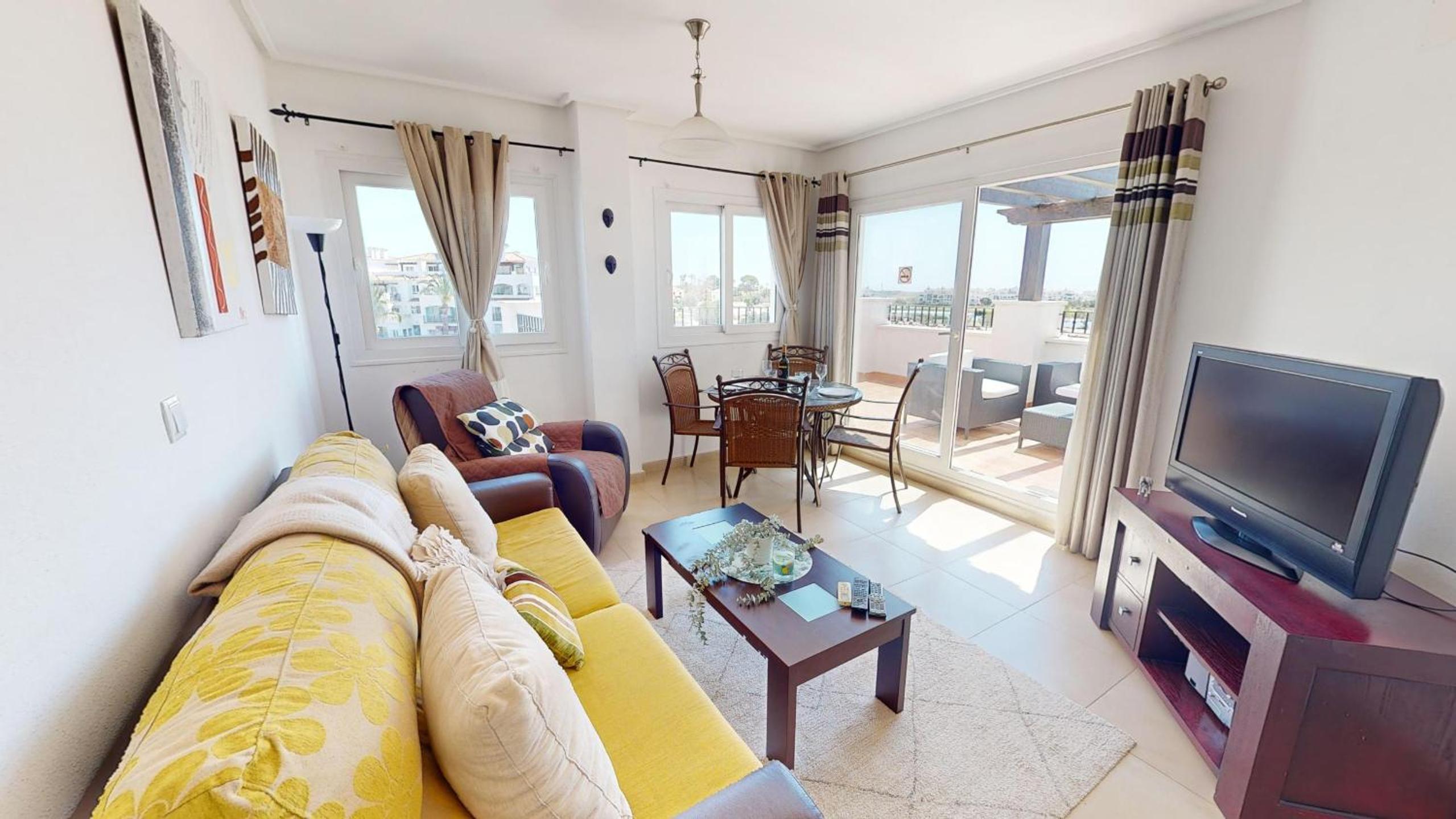 Apartamento de dos habitaciones