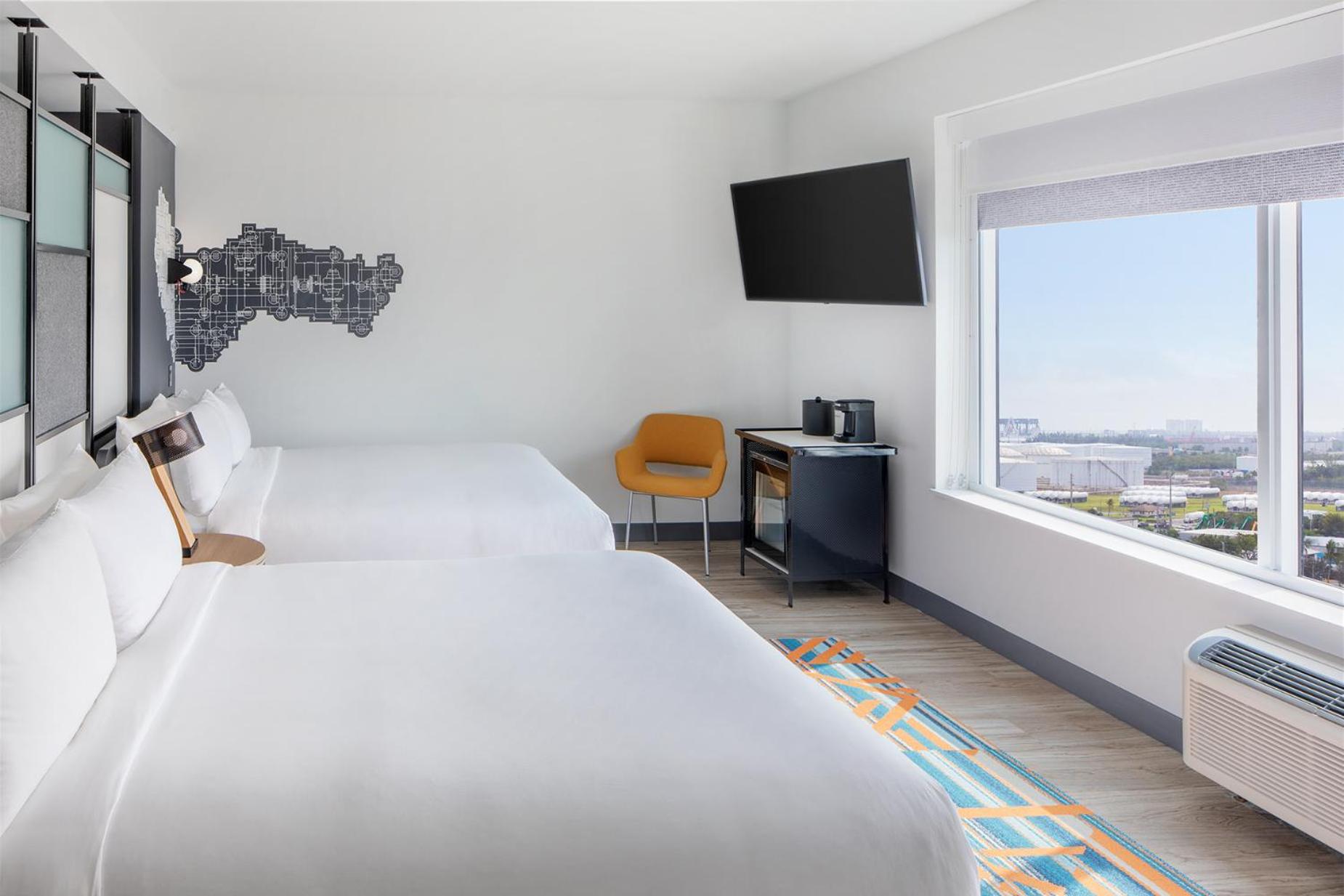 Large Queen Room with Two Queen Beds and City View - Photo 1