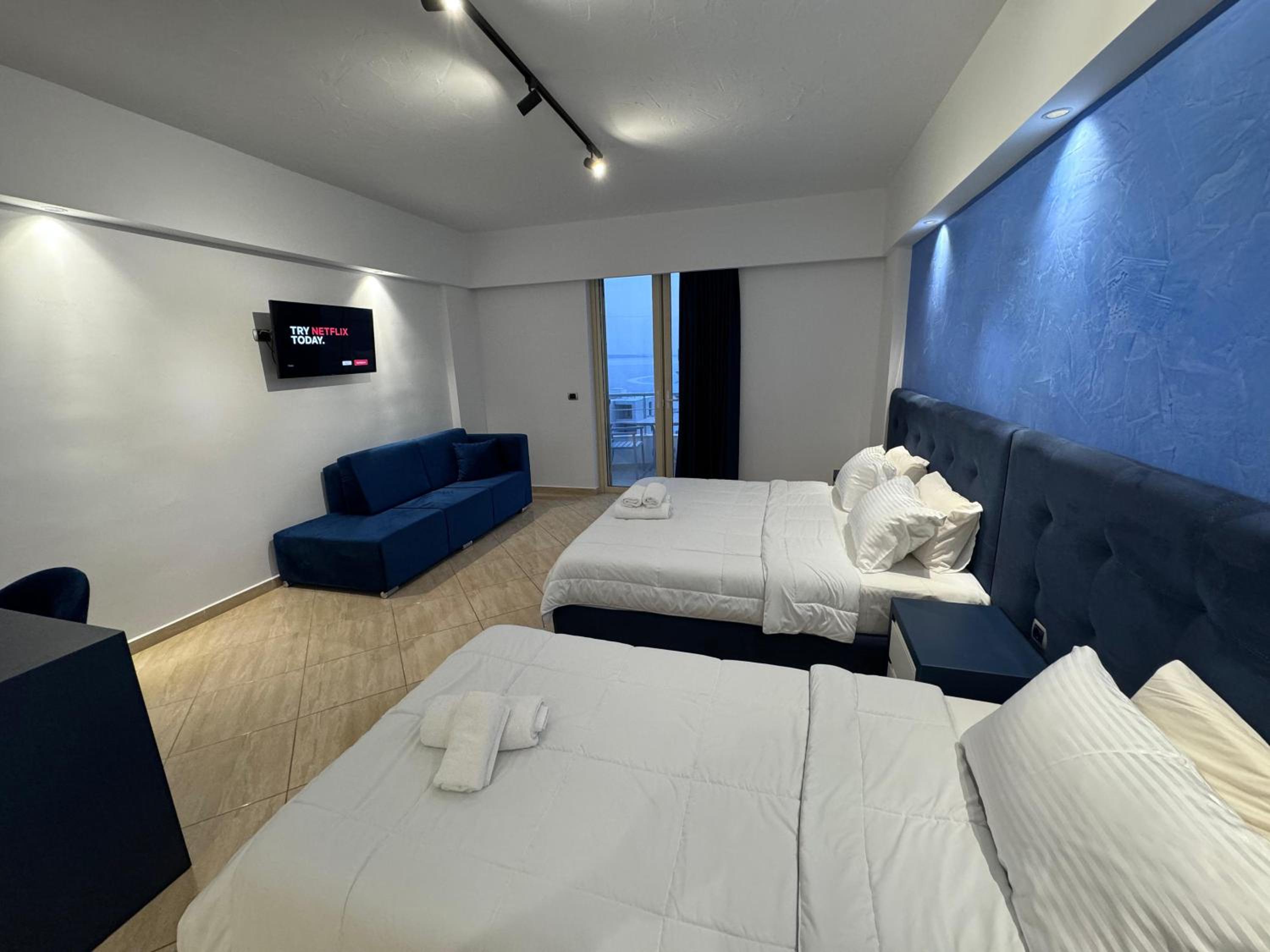 Superior Quadruple Room with Balcony