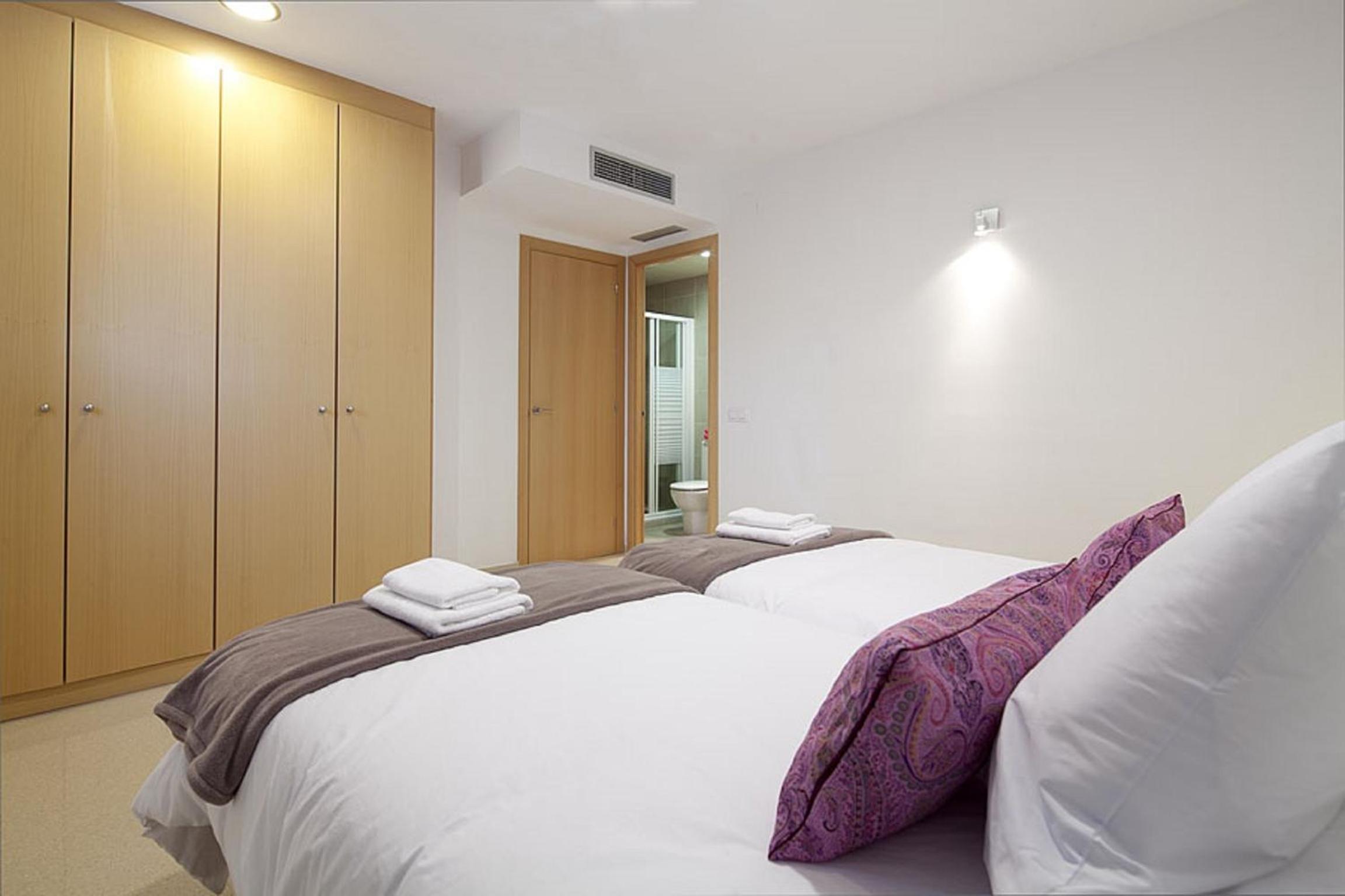 Apartamento de una habitación con terraza
