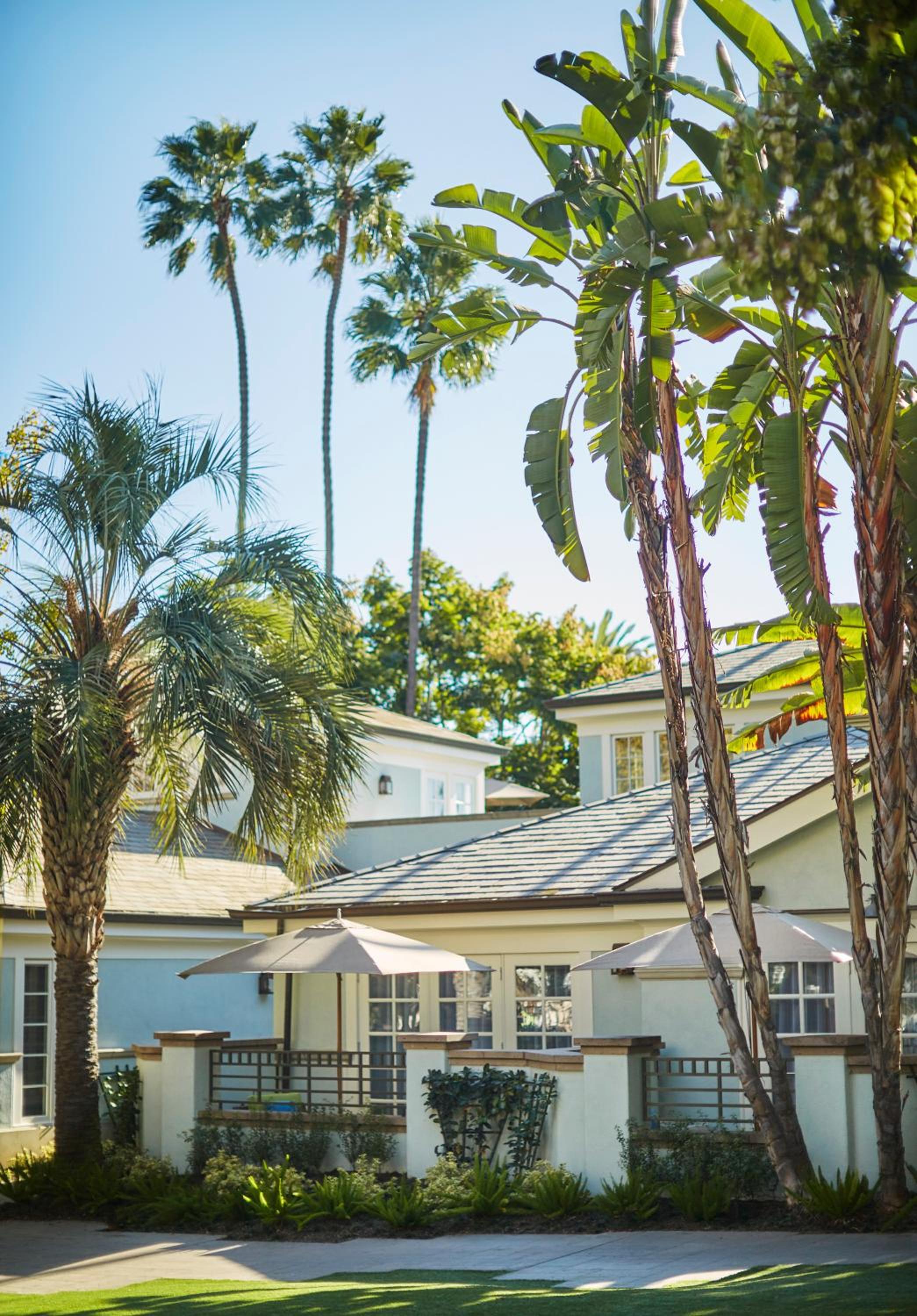 Signature Bungalow with One King Bed and Patio - Mobility Hearing Accessible/Roll-In Shower