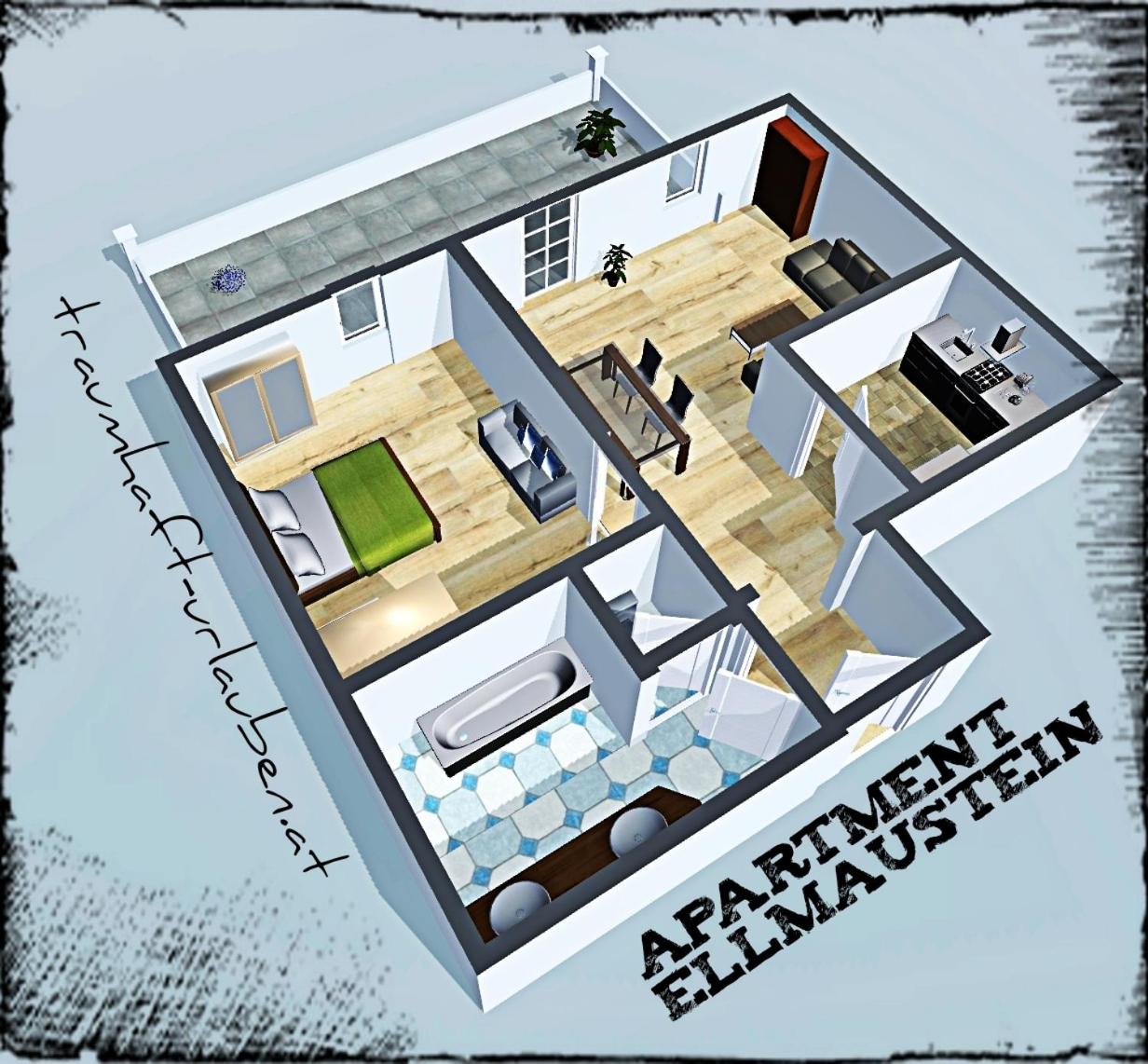 One-Bedroom Apartment with Terrace photo 2