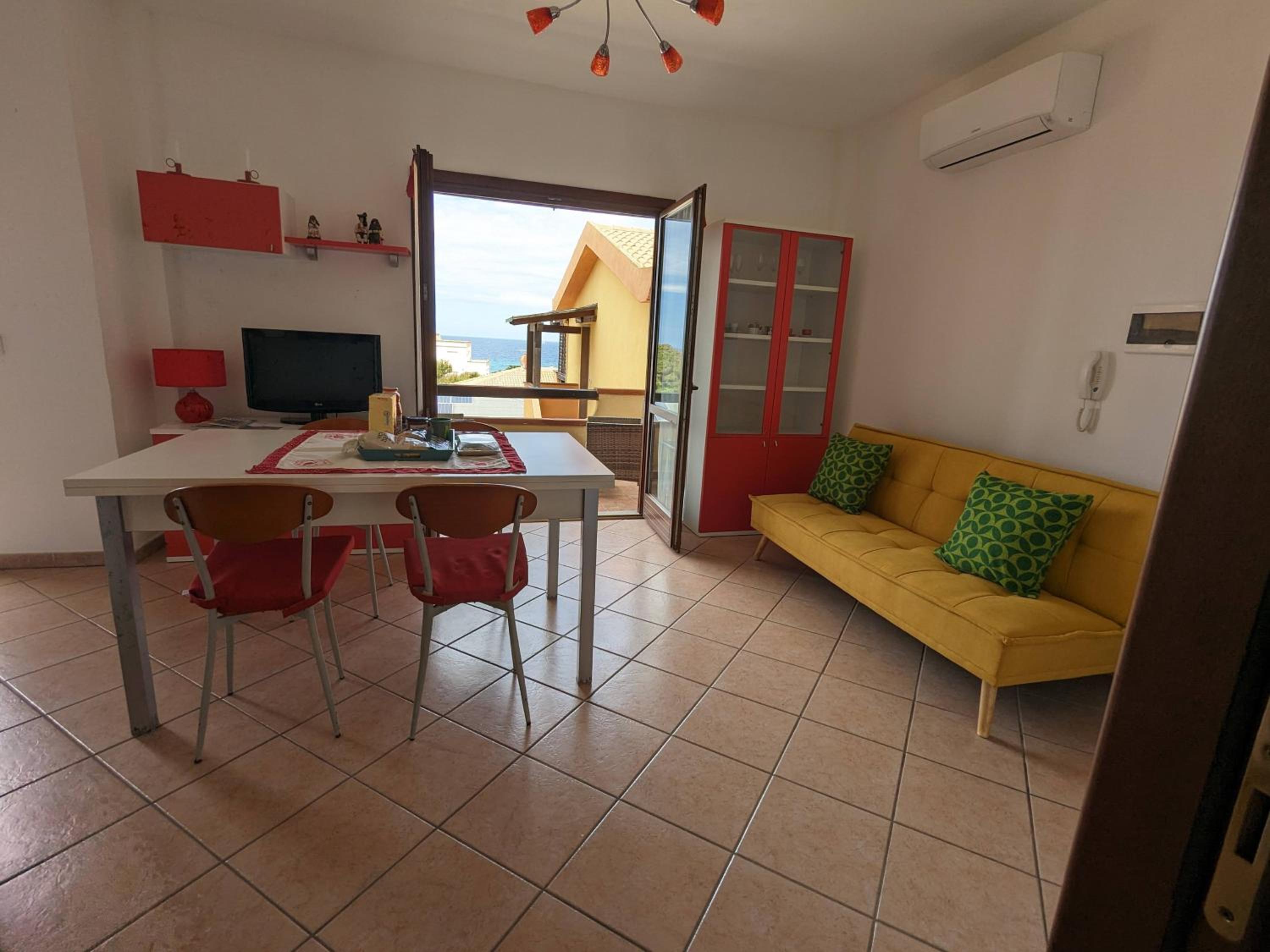 Two-Bedroom Apartment with Terrace and Sea View