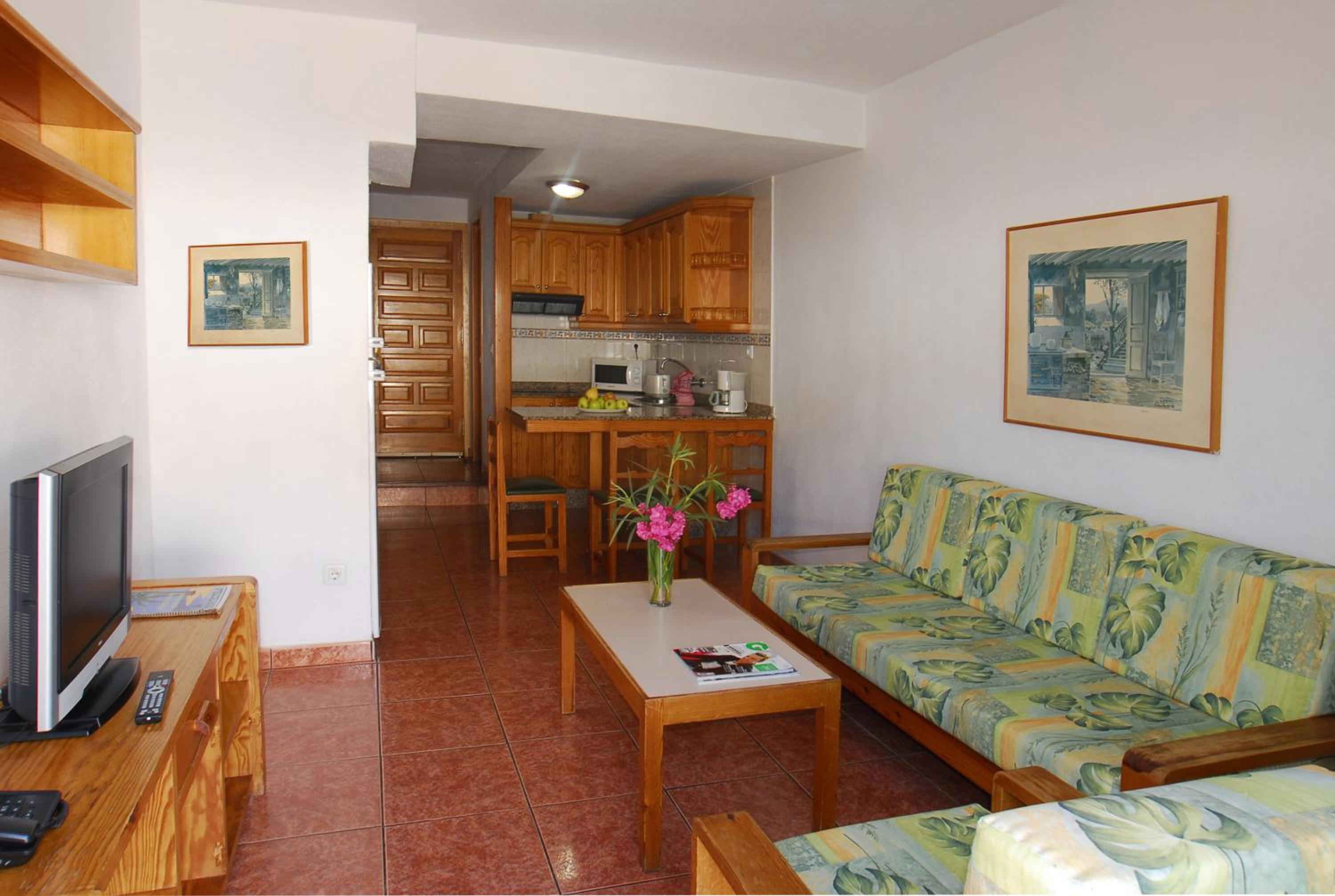 Apartamento de dos habitaciones