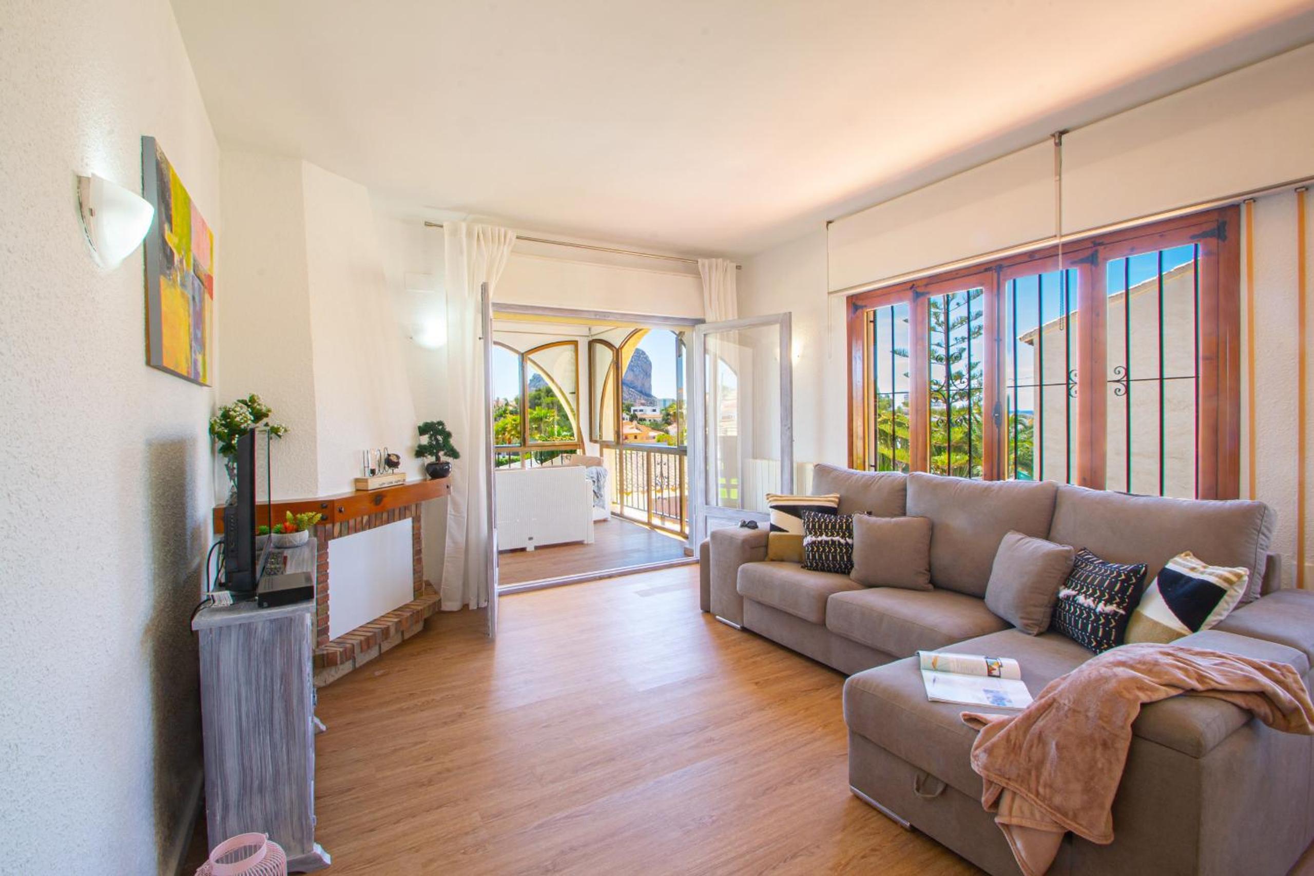 Villa con vistas al jardín