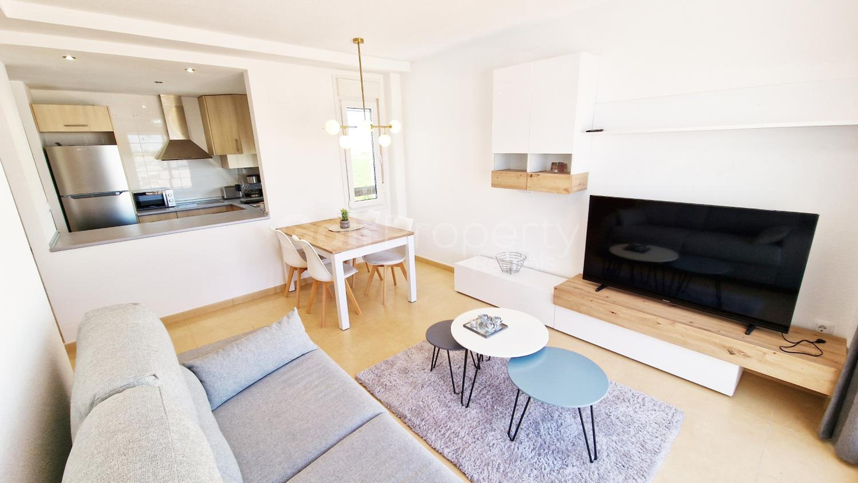 Apartamento de dos habitaciones