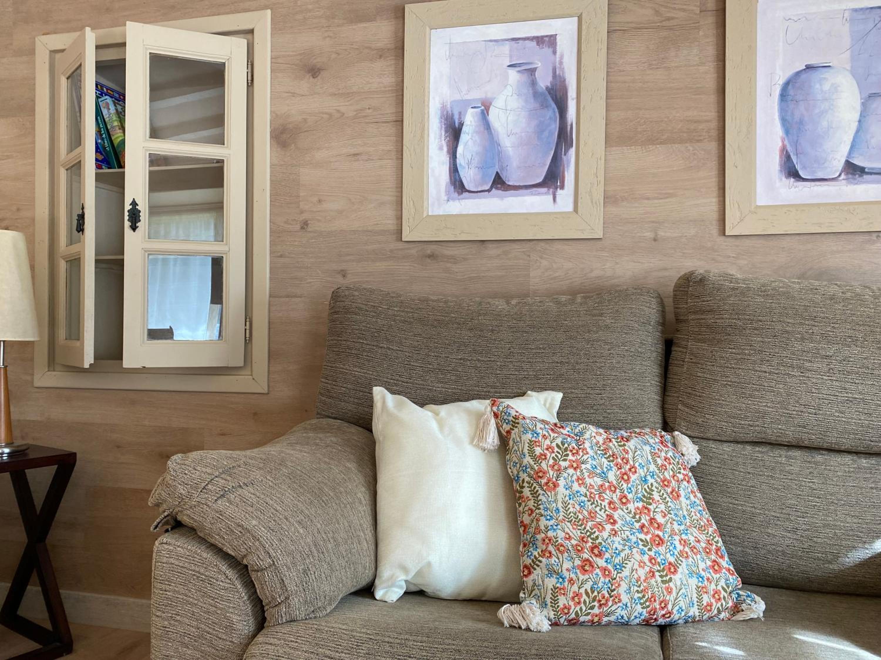 Apartamento con vista al jardín