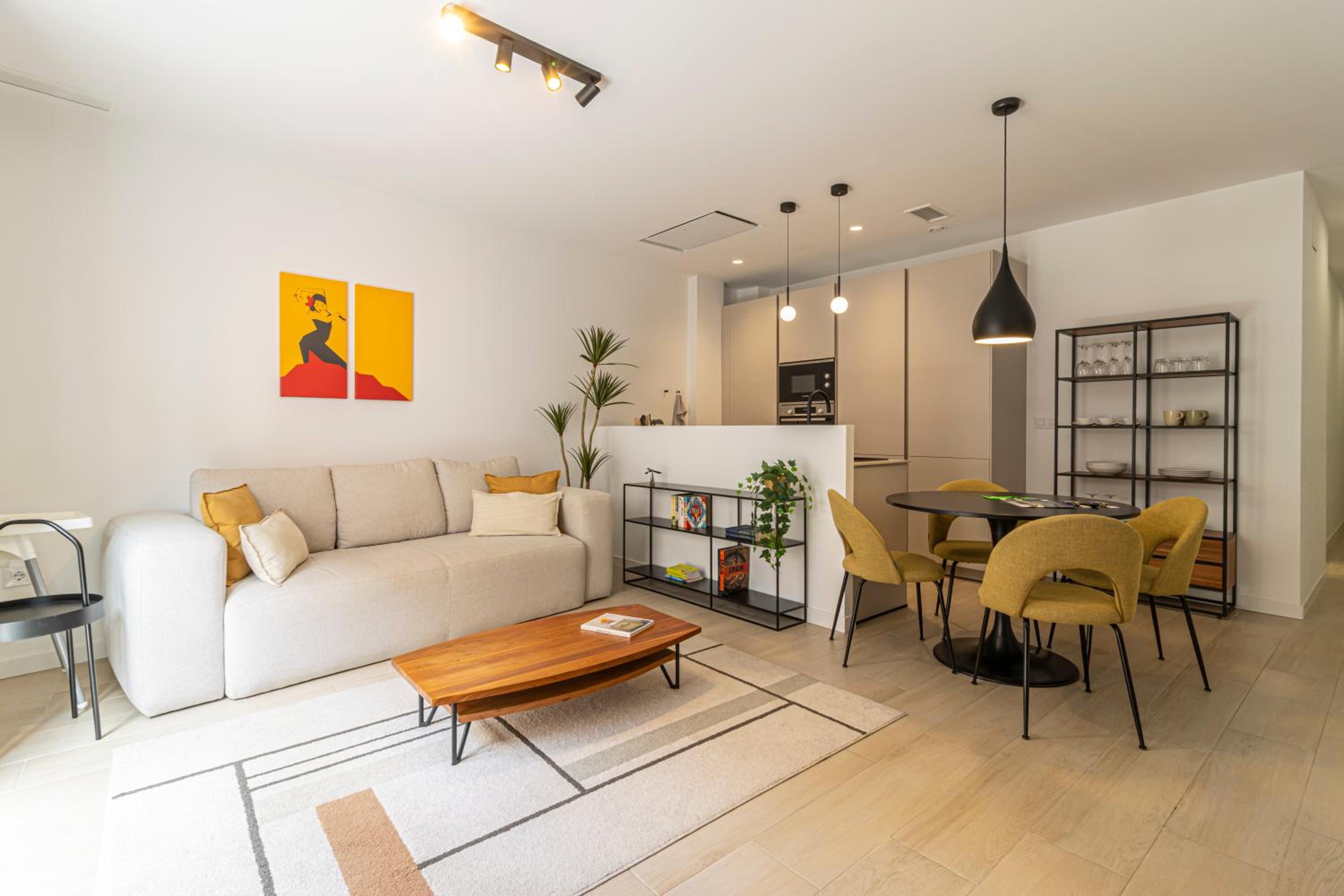 Apartamento de dos habitaciones