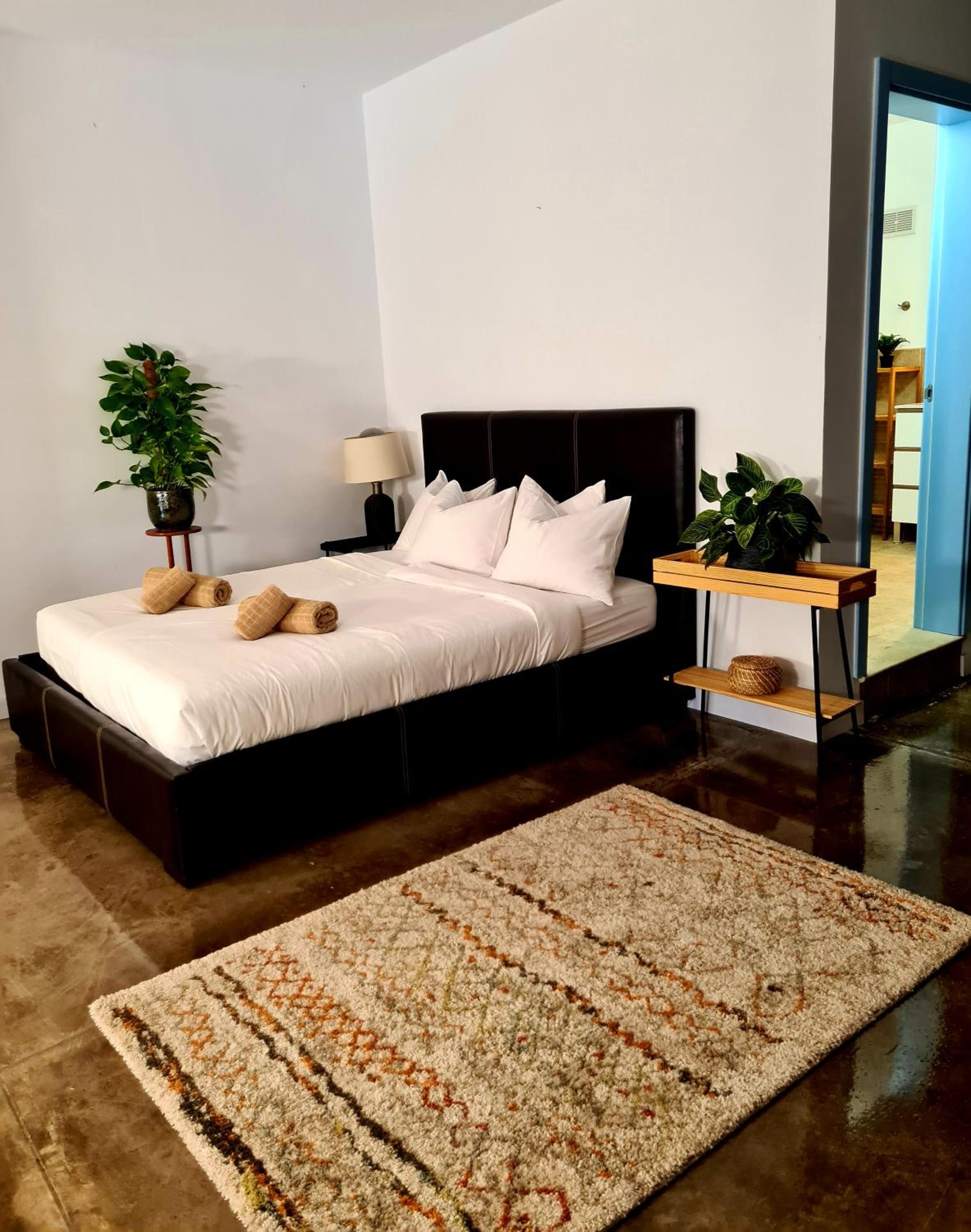 Habitación Cuádruple con Vista al Jardín