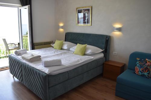 Deluxe Double Room with Balcony and Sea View