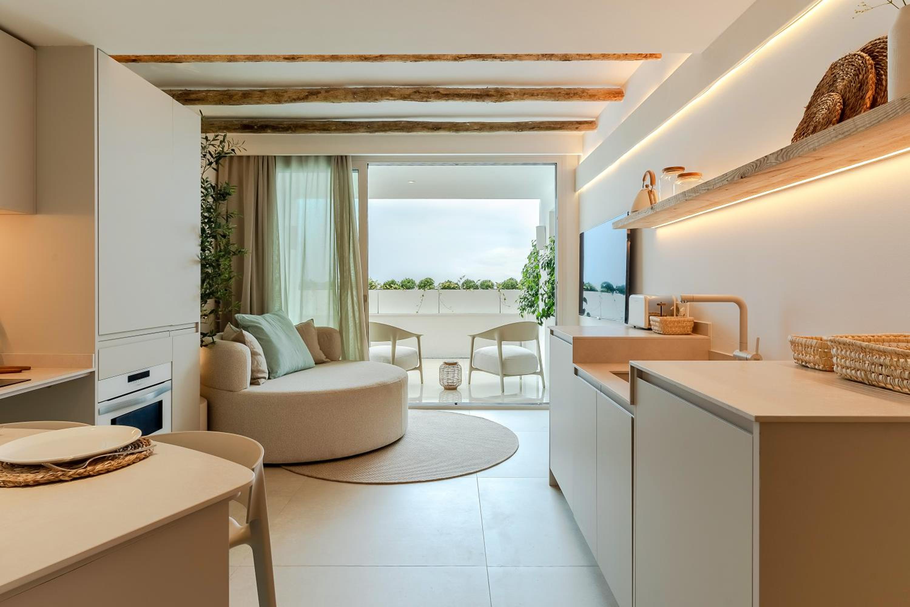 Apartamento con vista al mar