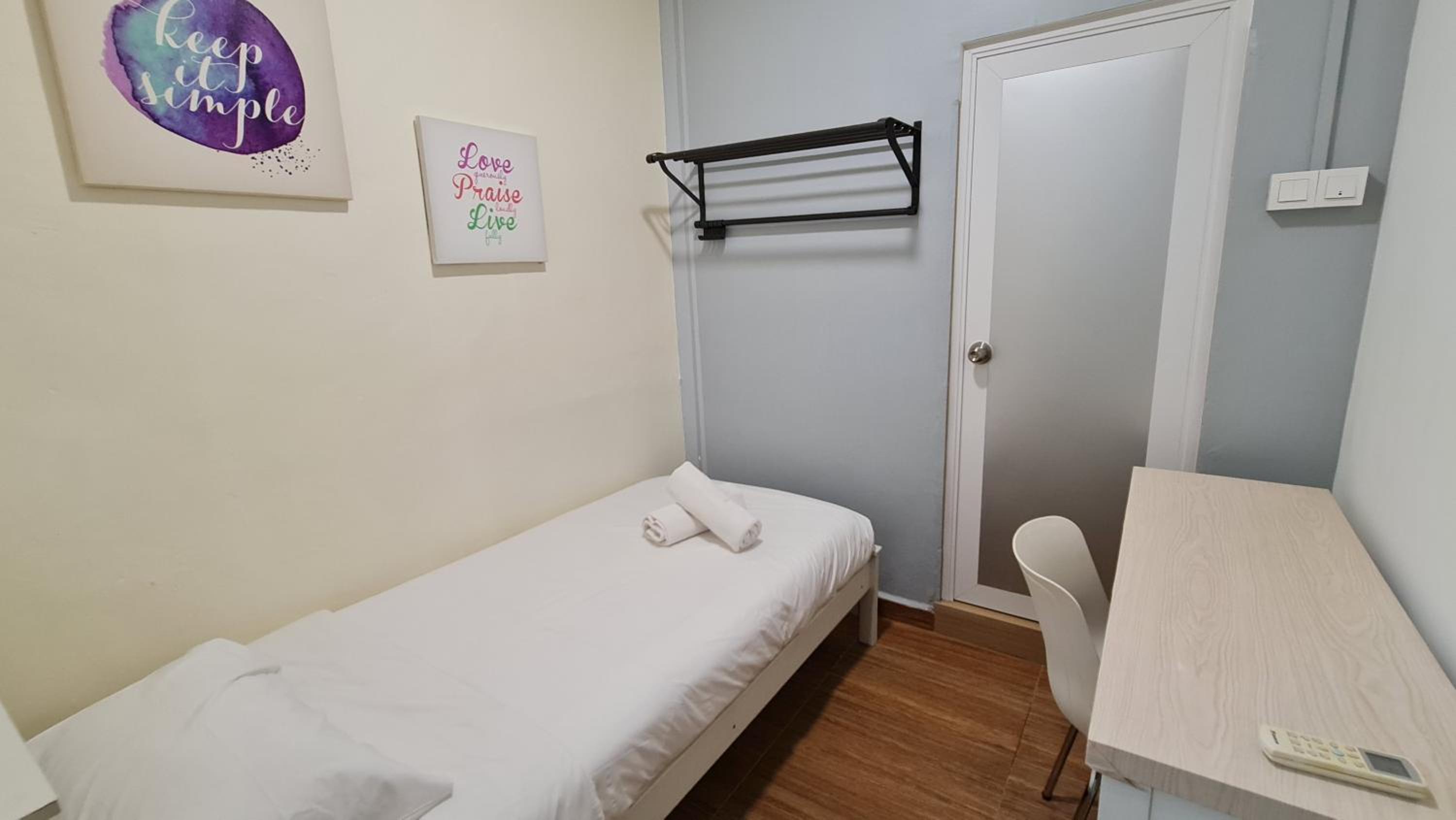 Single Room with Private Bathroom