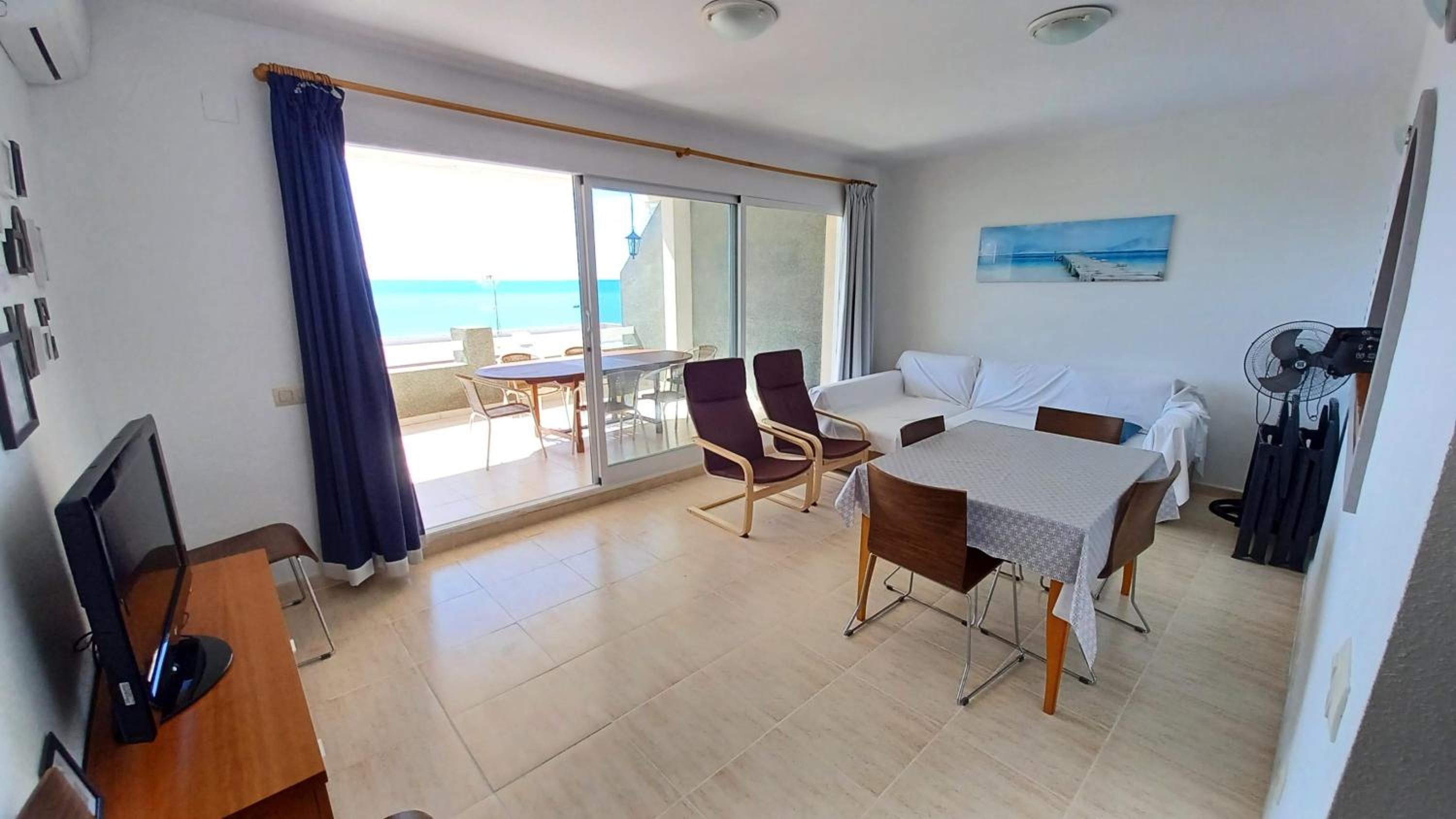 Apartamento con vista al mar