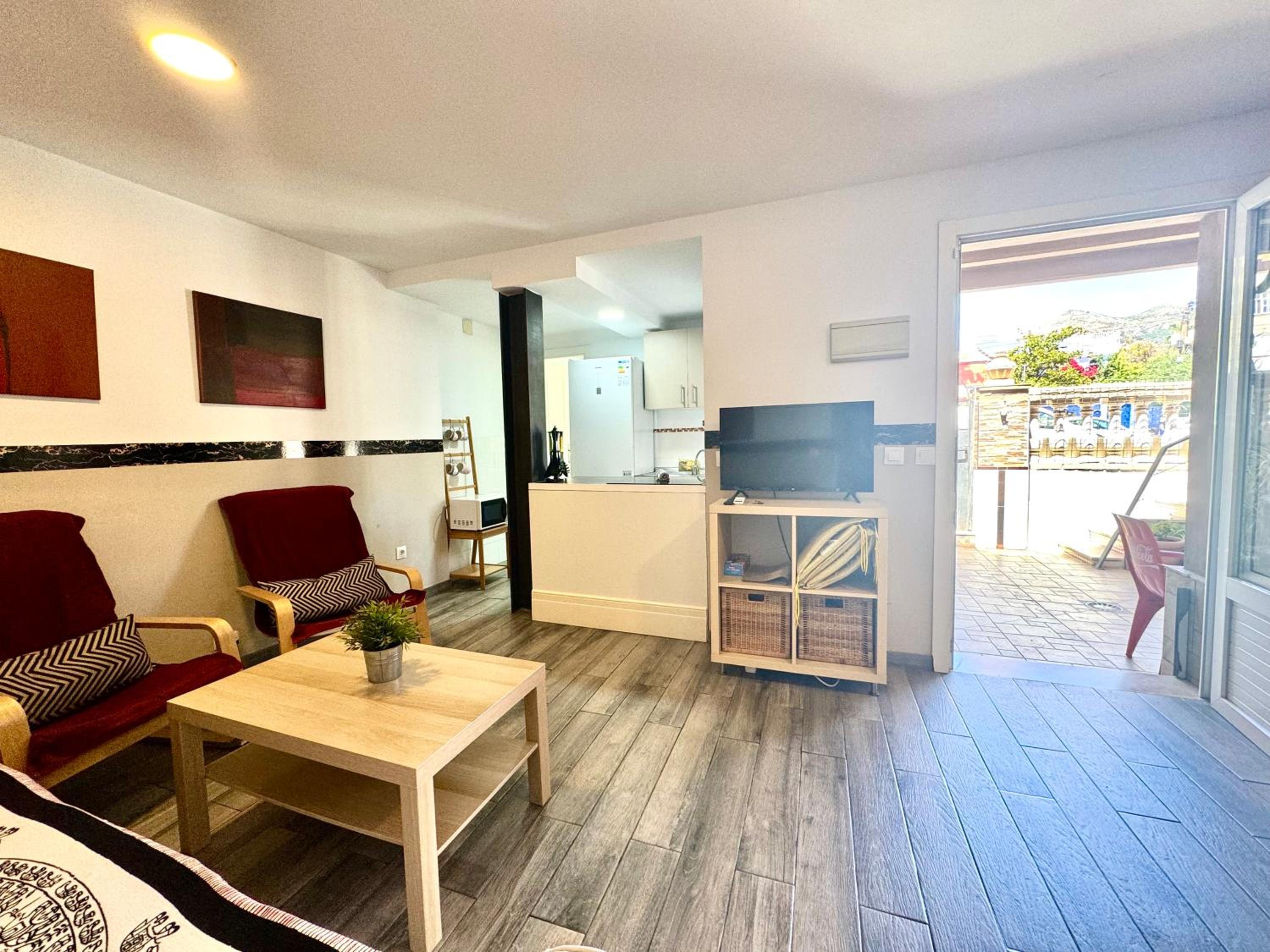 Apartamento de dos habitaciones