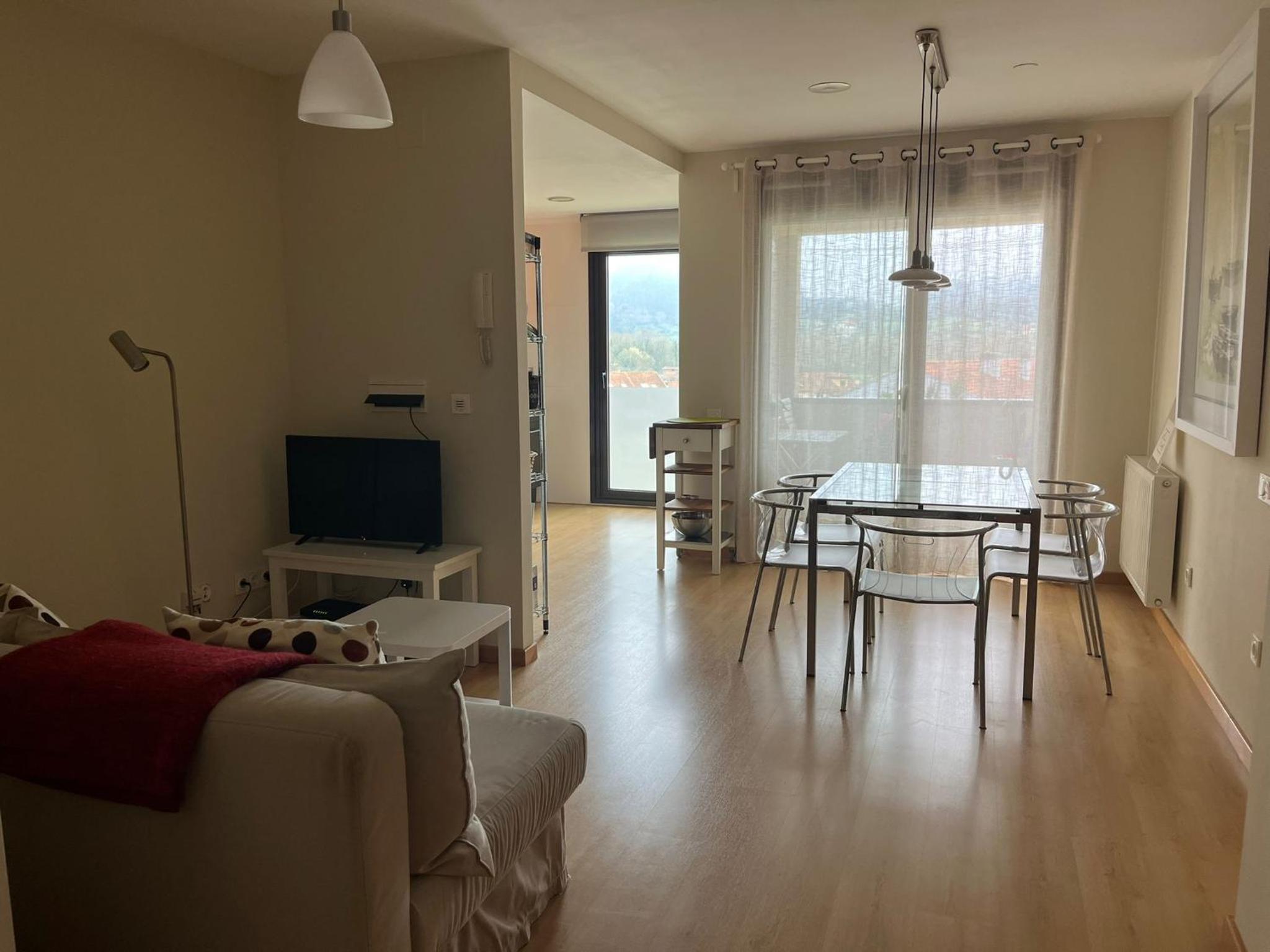 Apartamento de una habitación con terraza