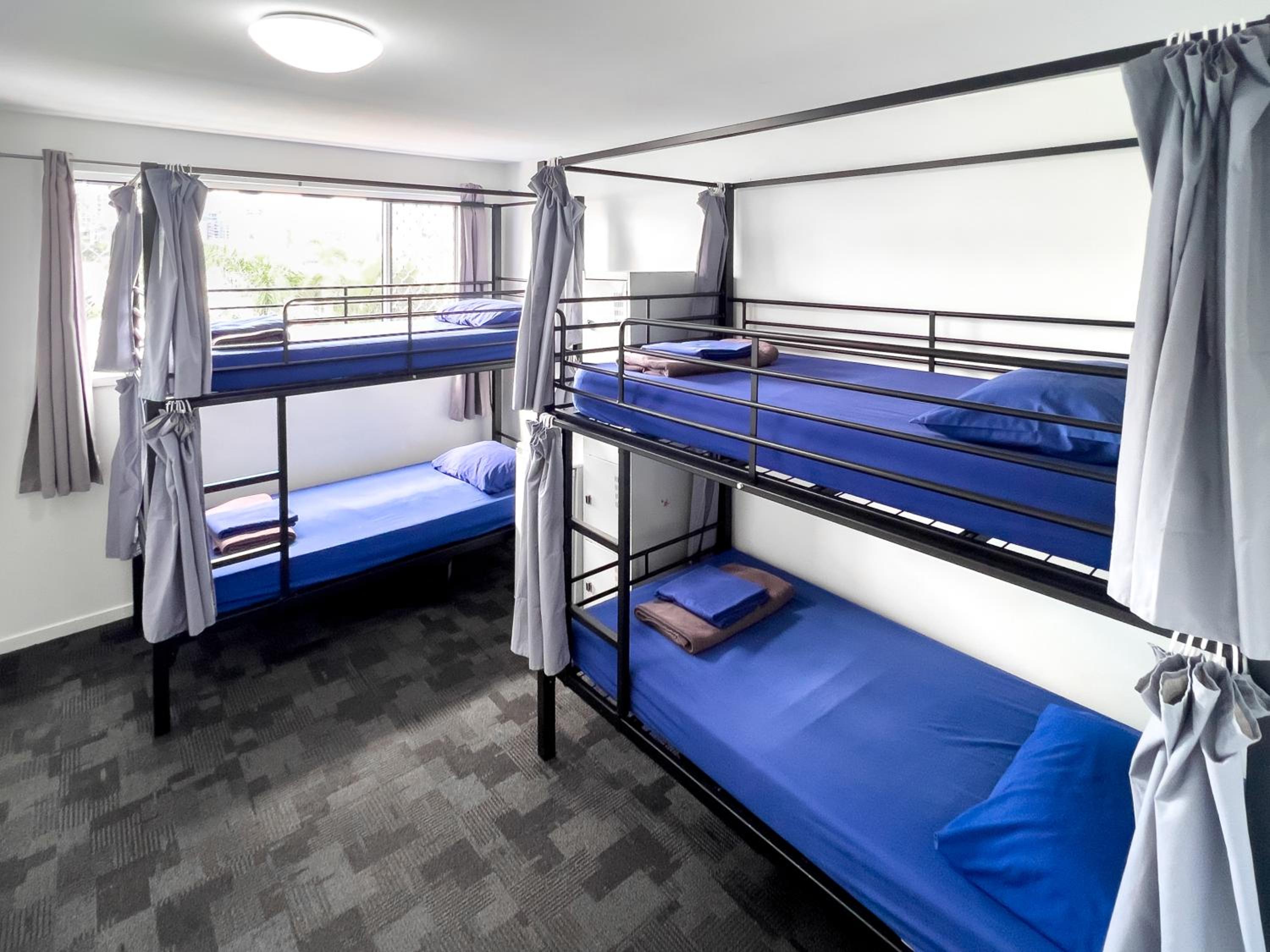 Bed in 4-Bed Mixed Dormitory Room with Private Bathroom