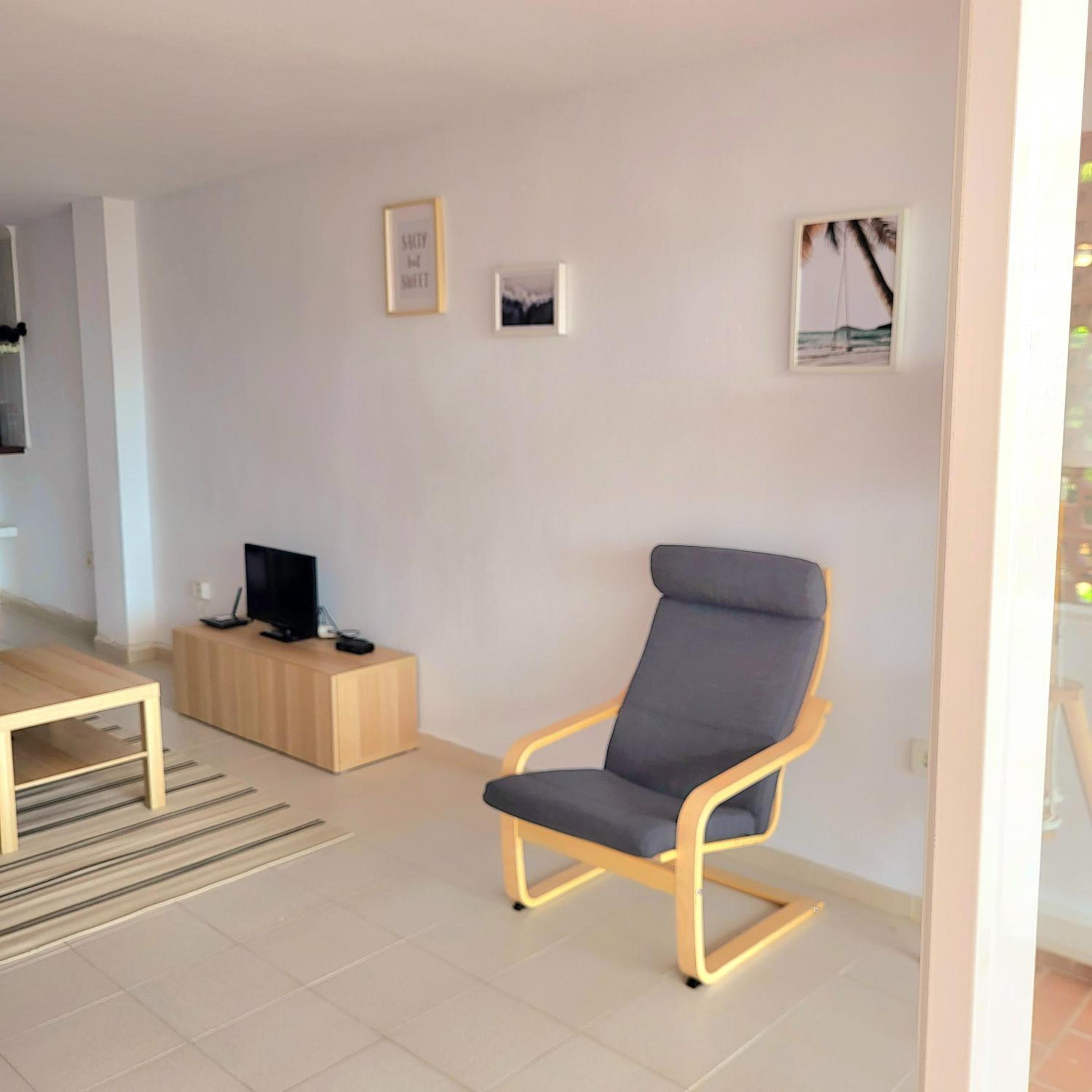 Apartamento de una habitación con terraza