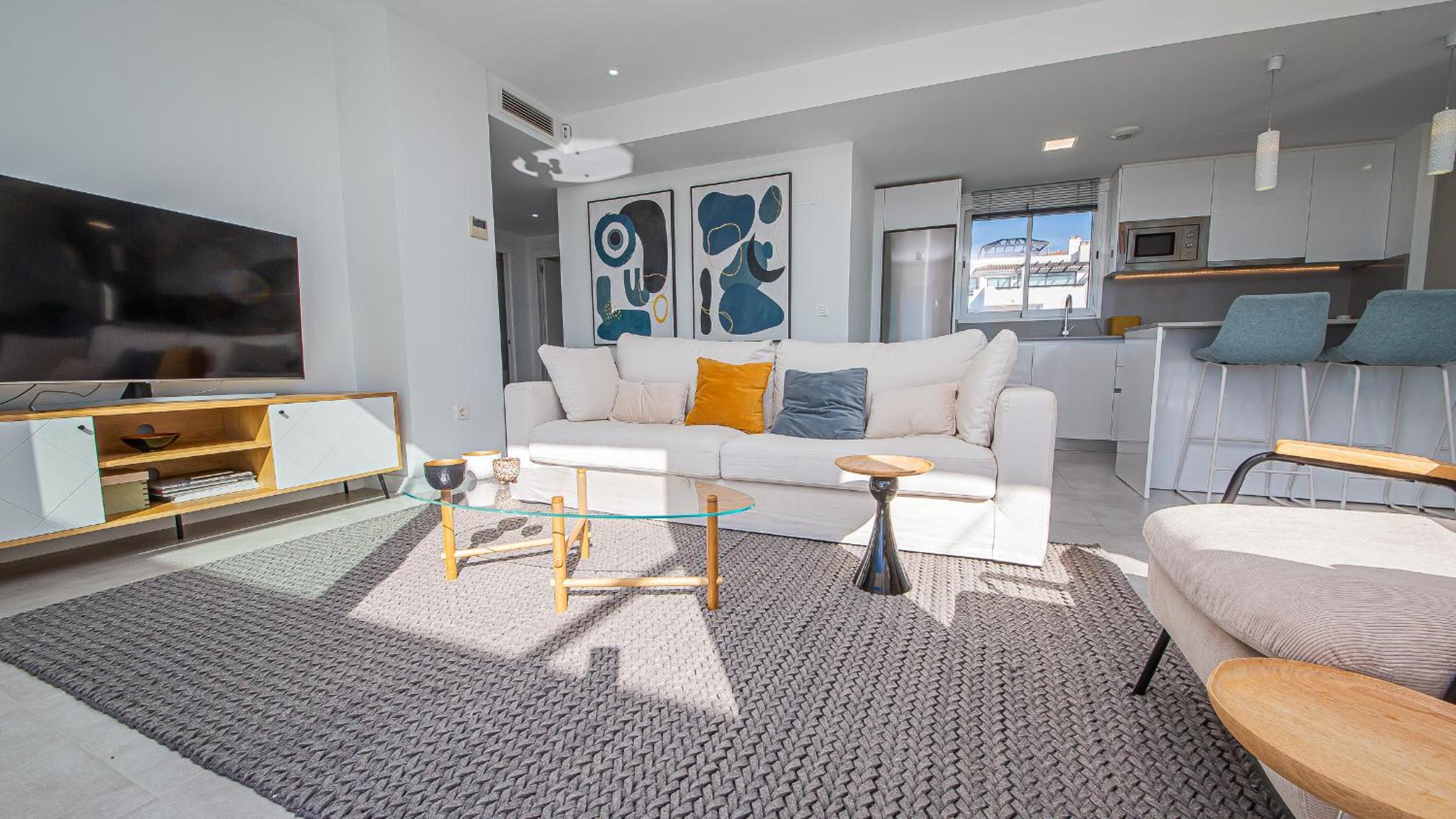 Apartamento con vista al mar
