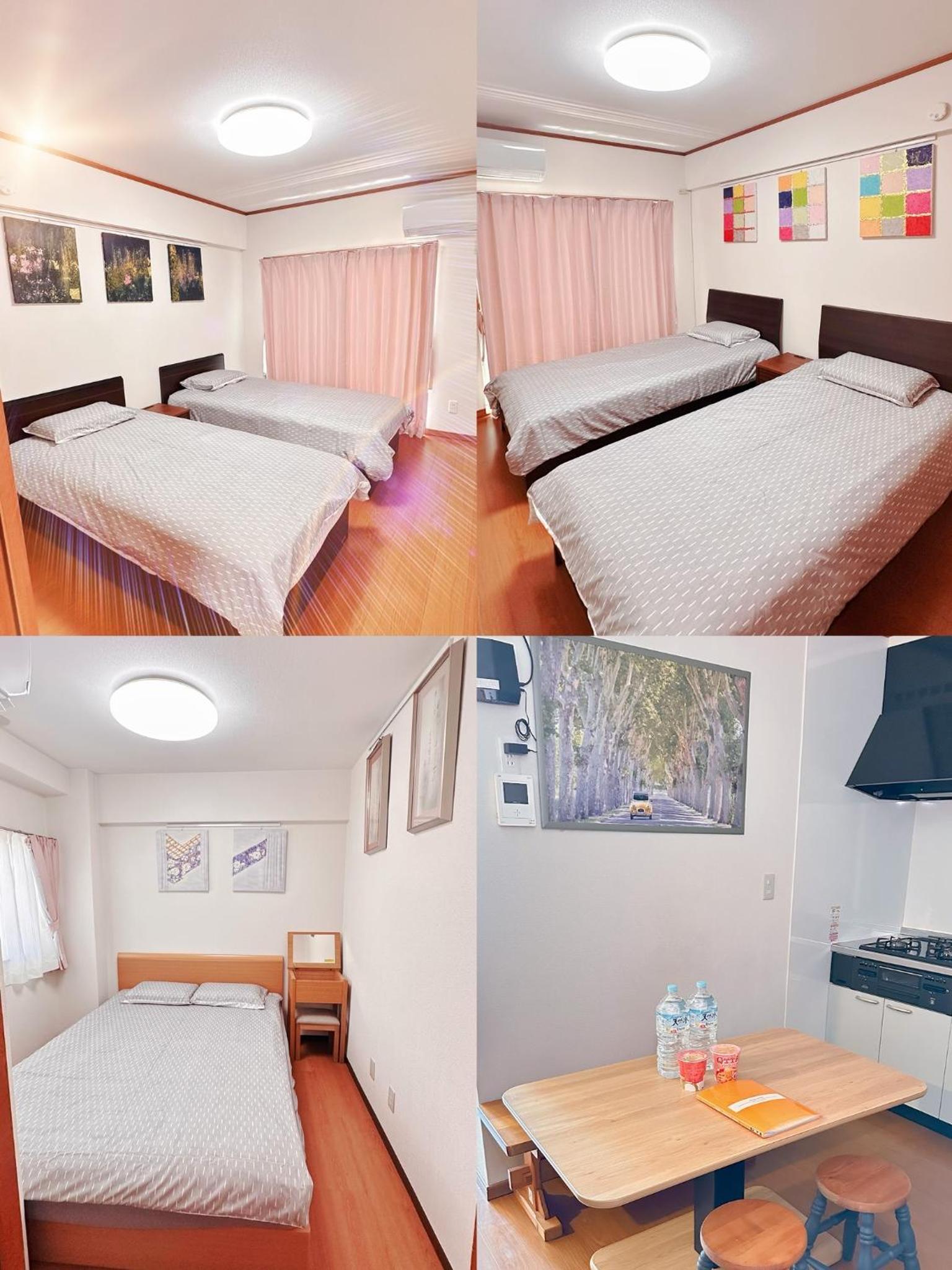 Three-Bedroom Apartment with Balcony