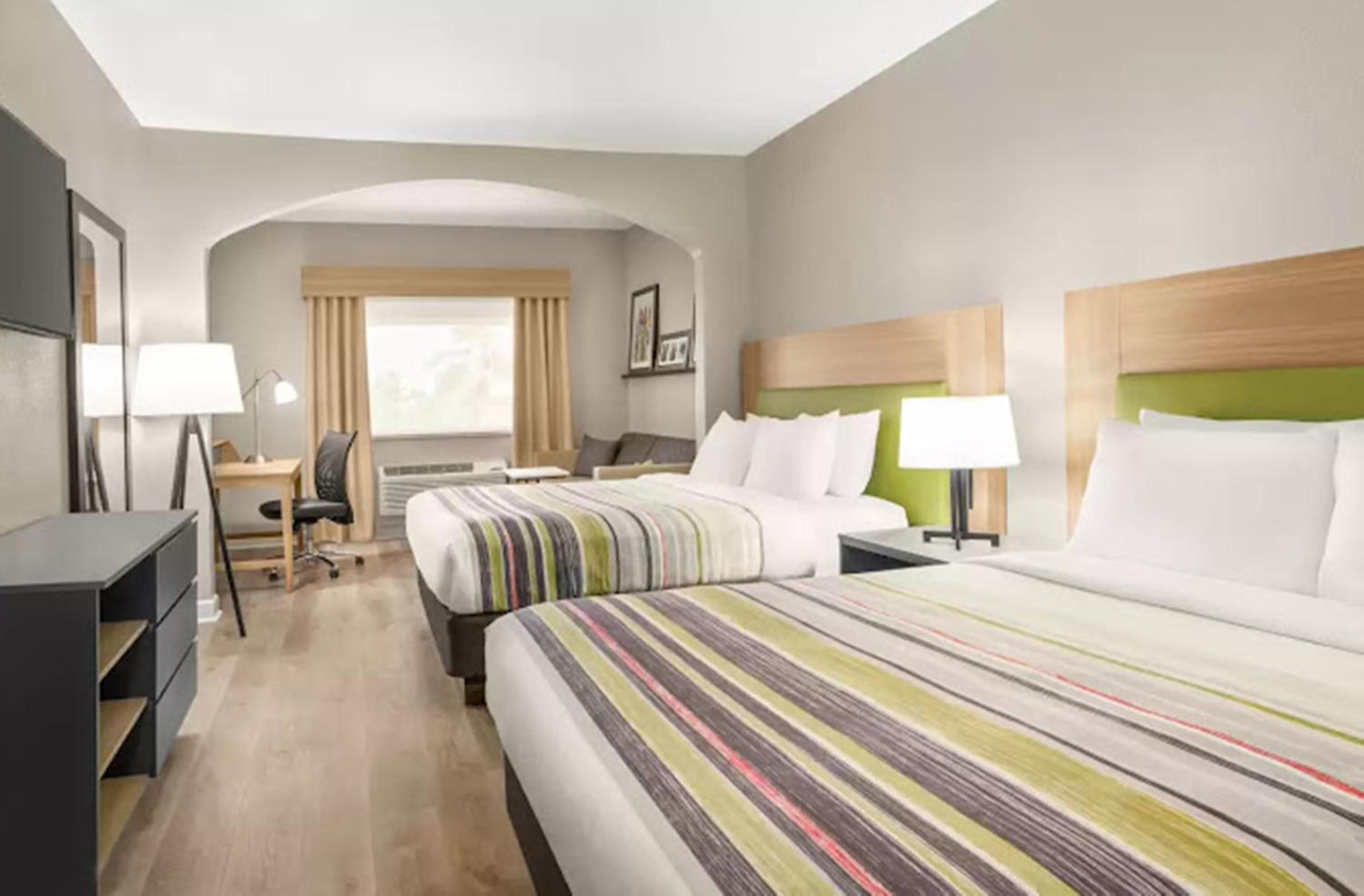 One Room Suite with Two Queen Beds and Sofa bed - Disability Access/Non Smoking photo 1