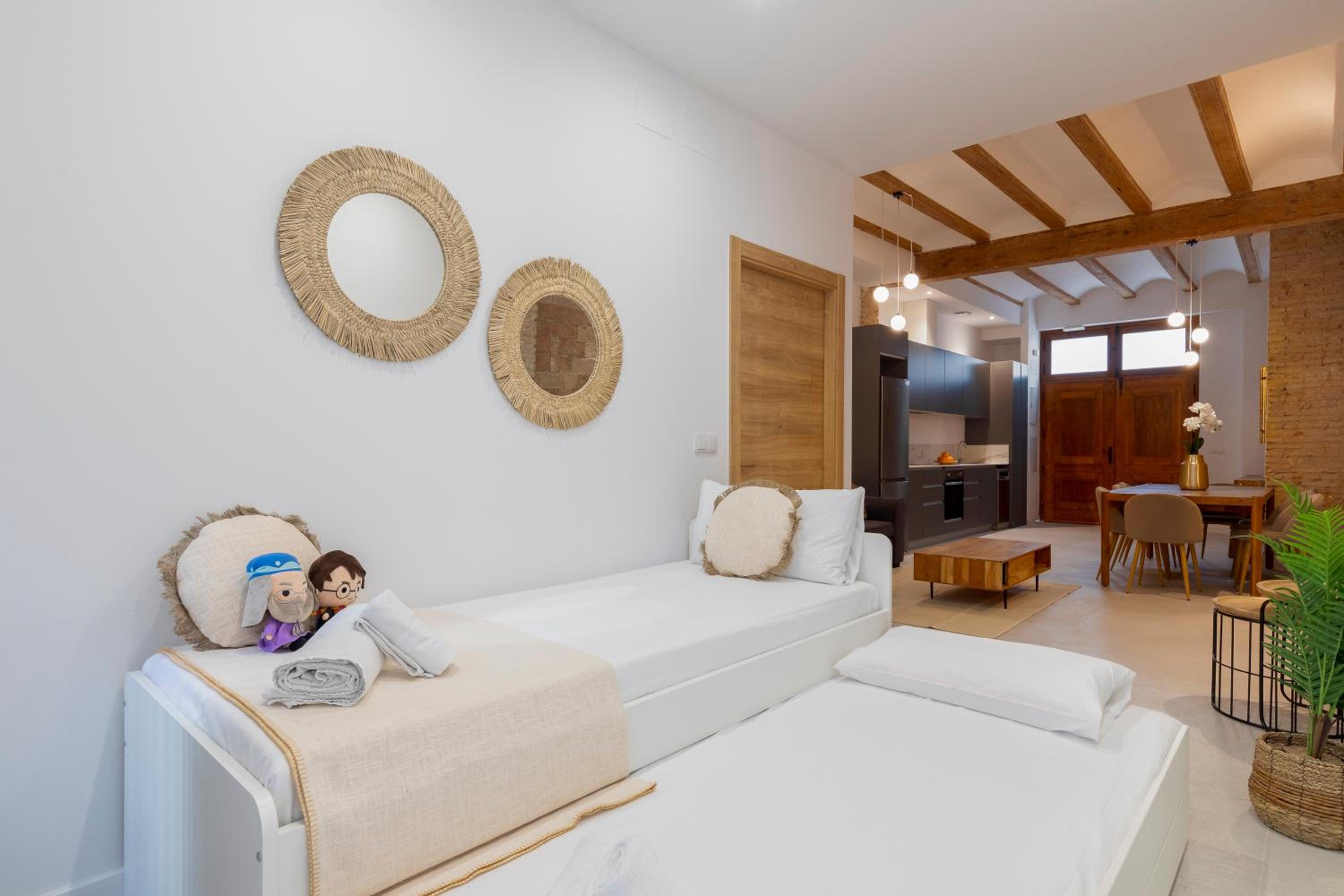 Apartamento de dos habitaciones
