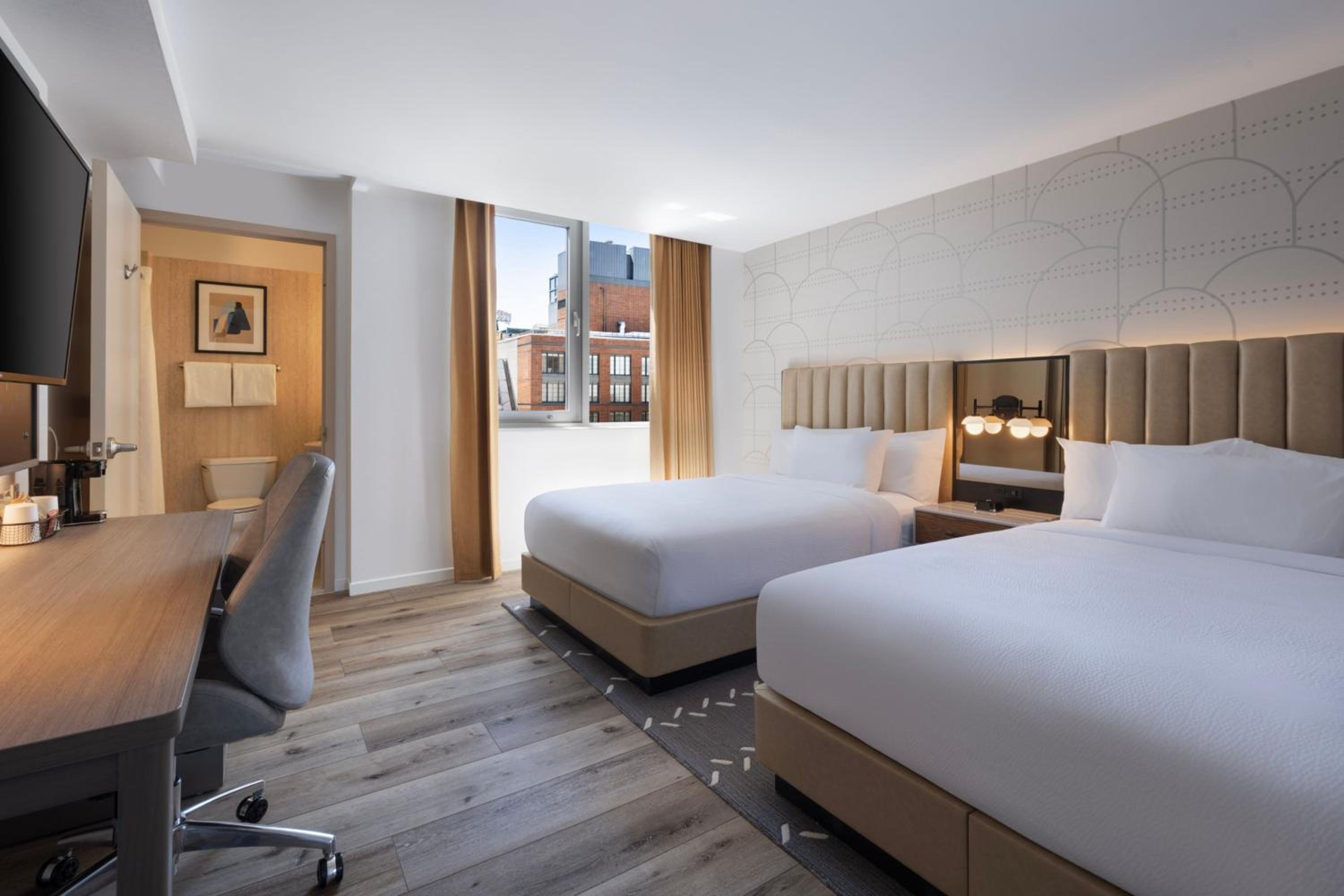 Double Room with Two Double Beds - High Floor