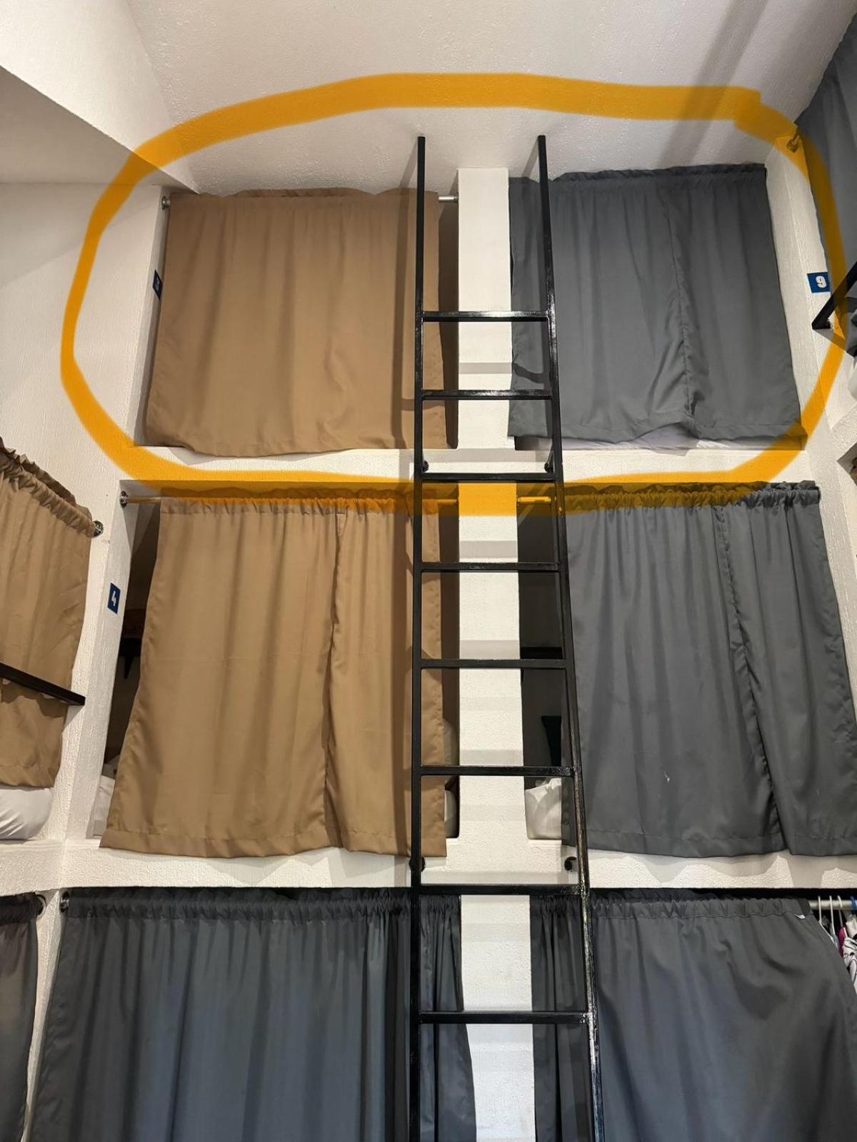 Bunk Bed on third level Female Dormitory Room