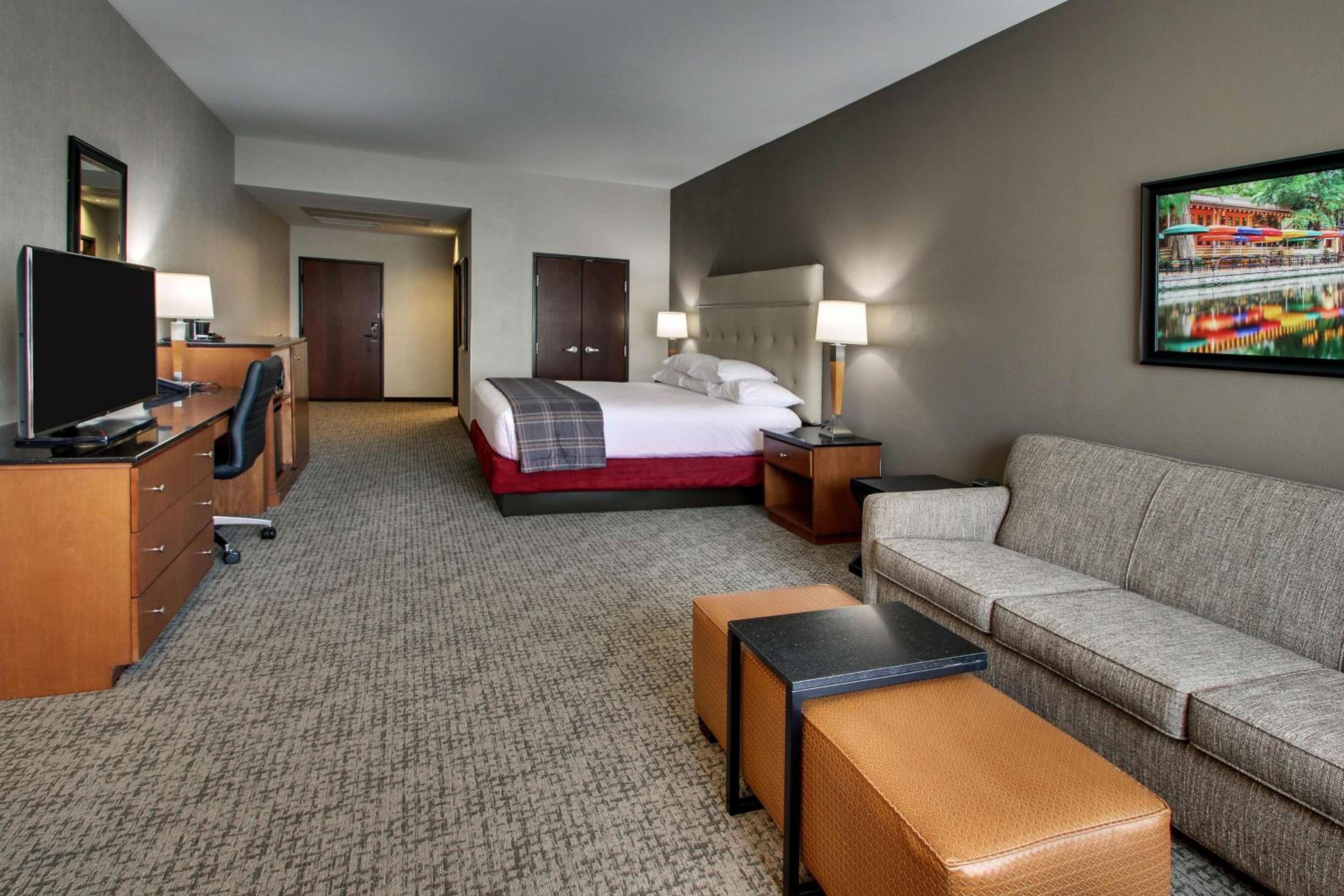 Deluxe King Room with Sofa Bed - Accessible, Roll-in Shower - Photo 4