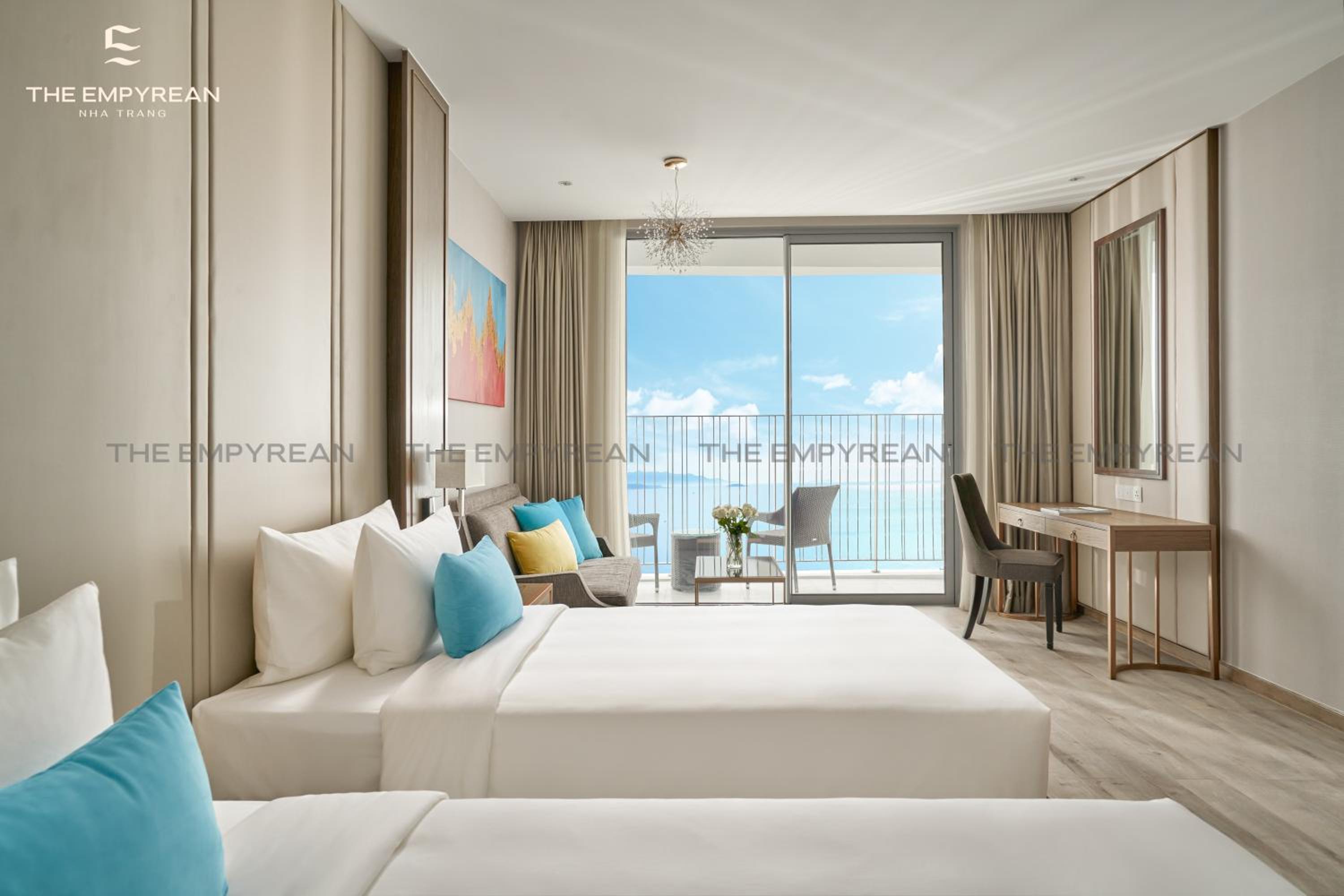 Deluxe Twin Room with Sea View - Photo 2