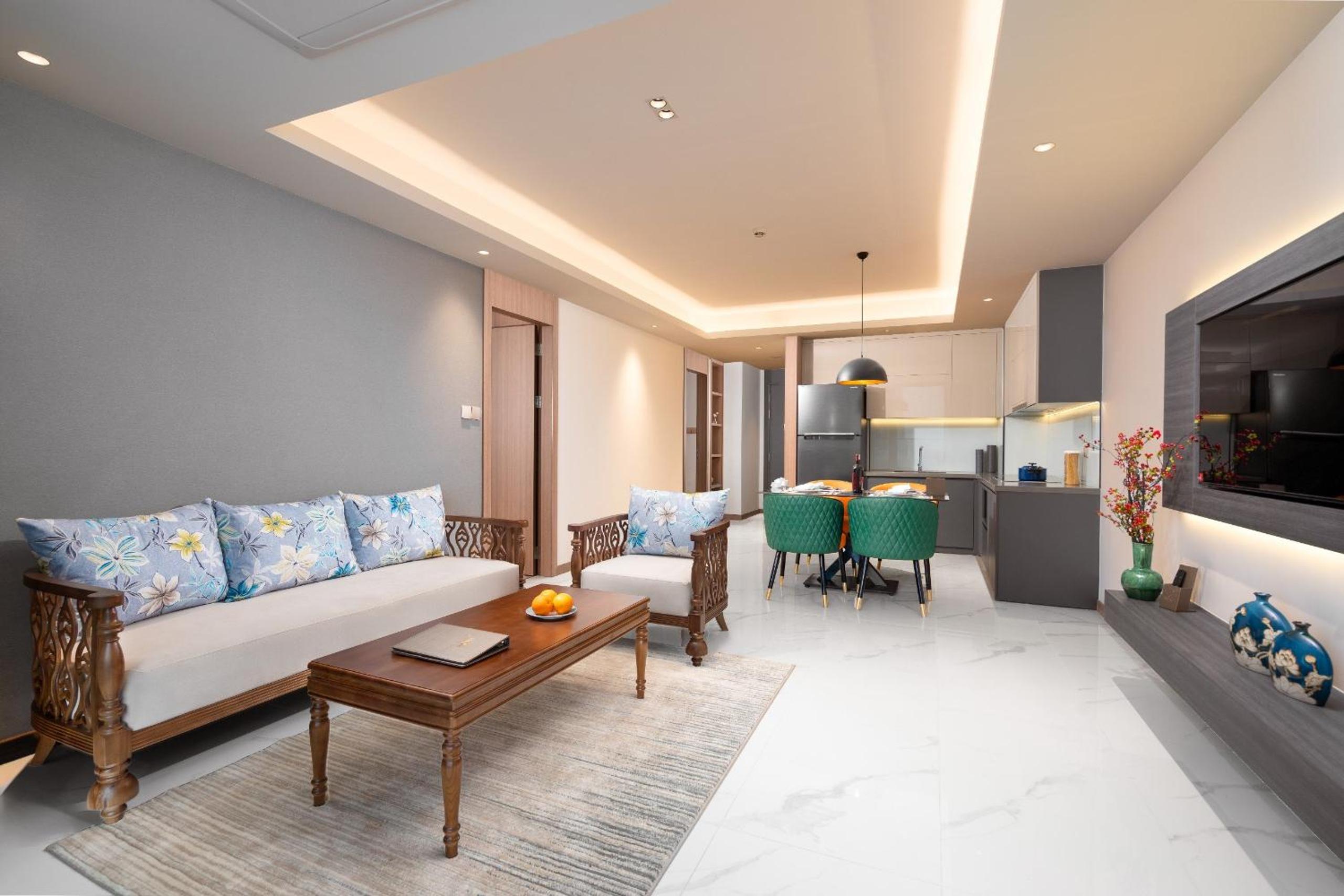 Two-Bedroom Apartment With River View