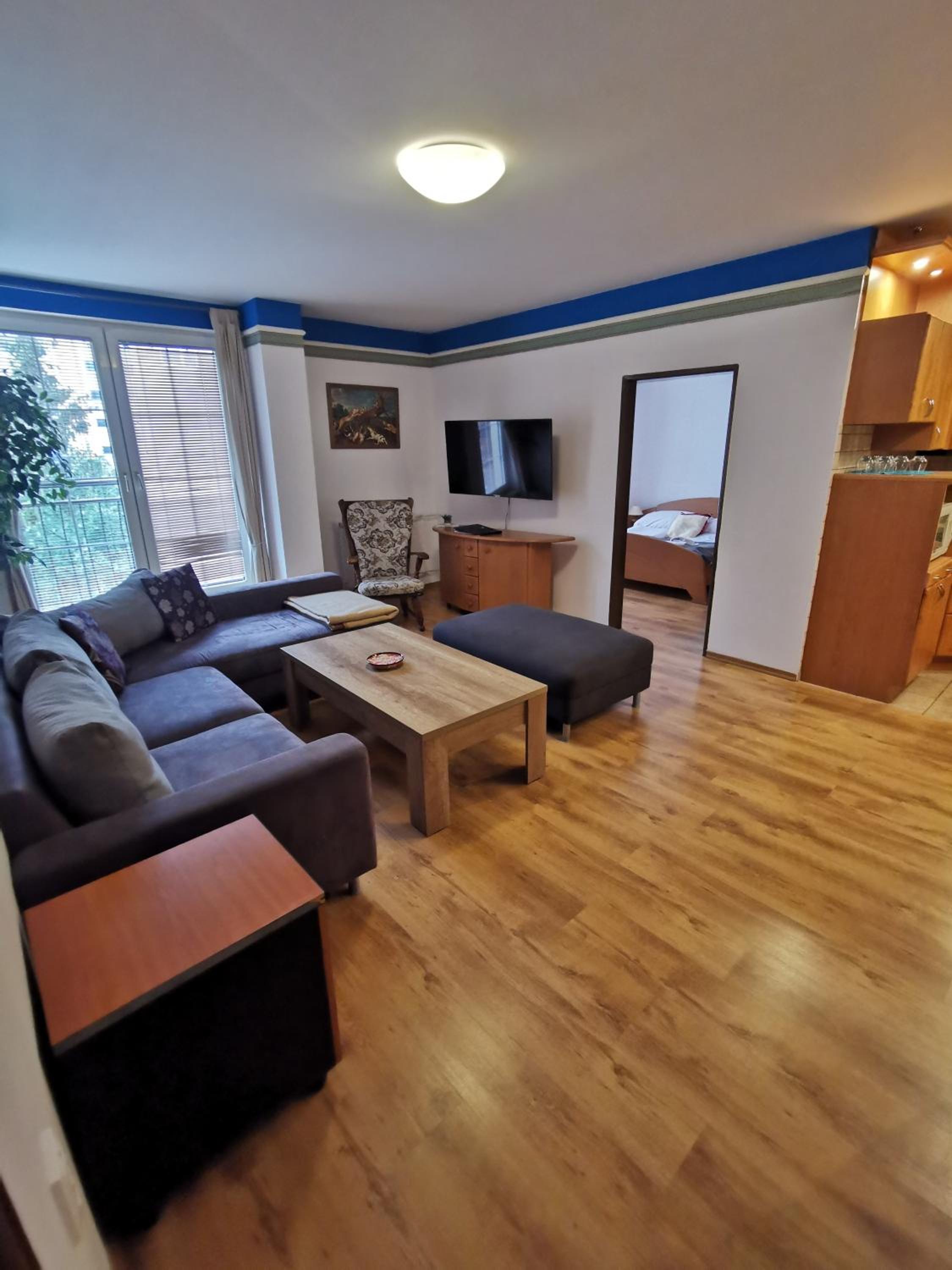 Two-Bedroom Apartment with Balcony