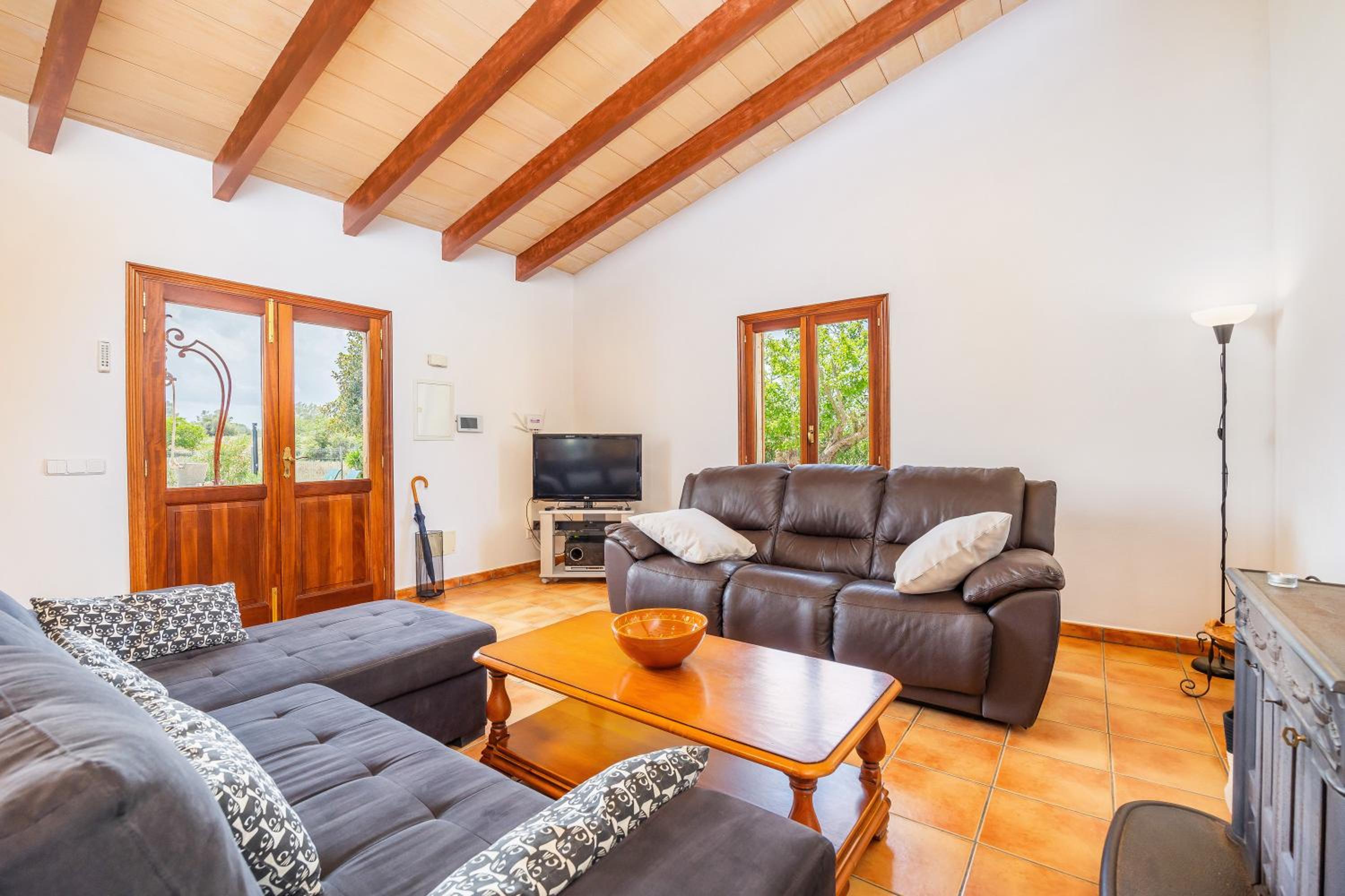 Villa con vistas al jardín