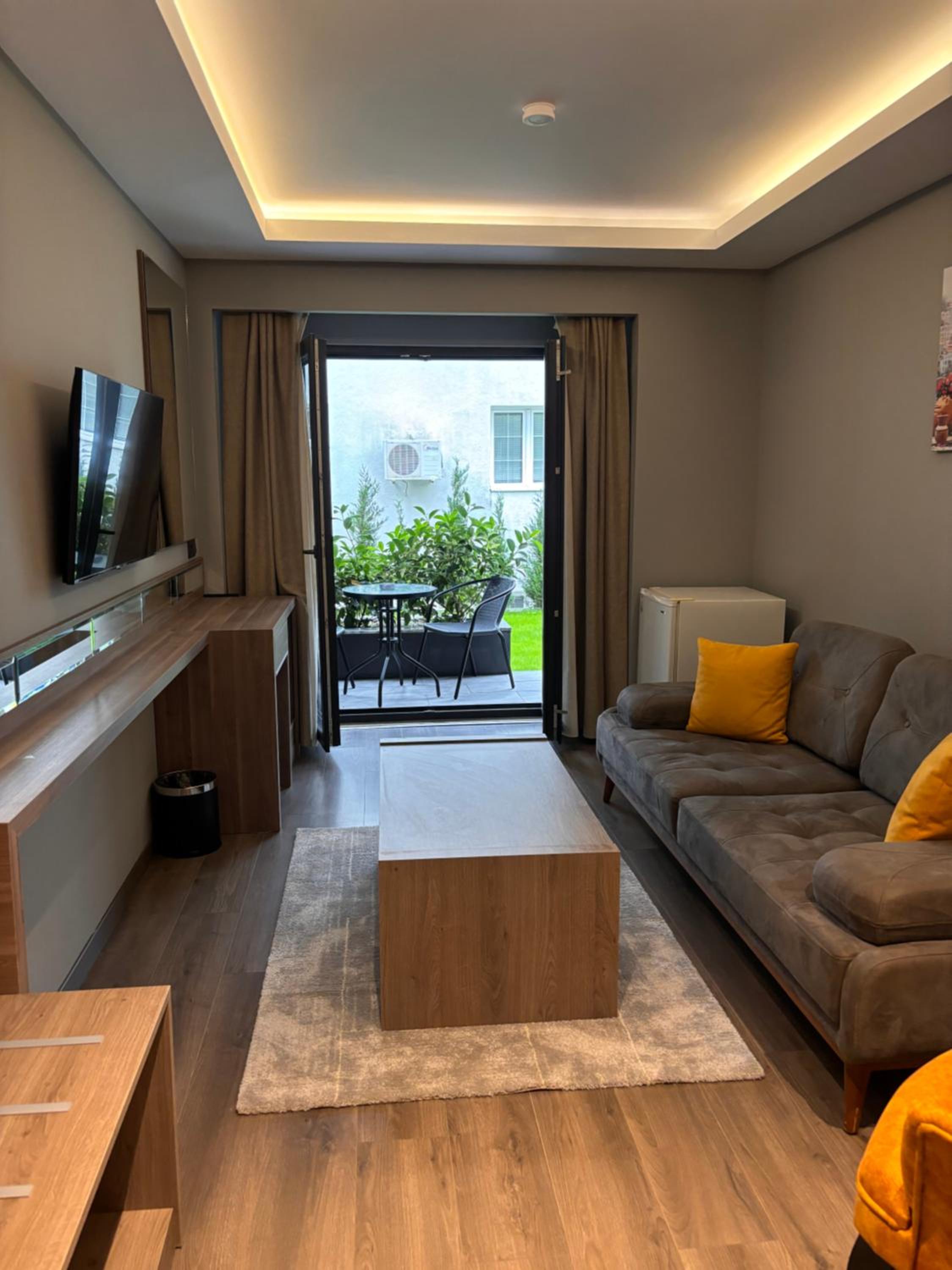 Family Room With Garden View