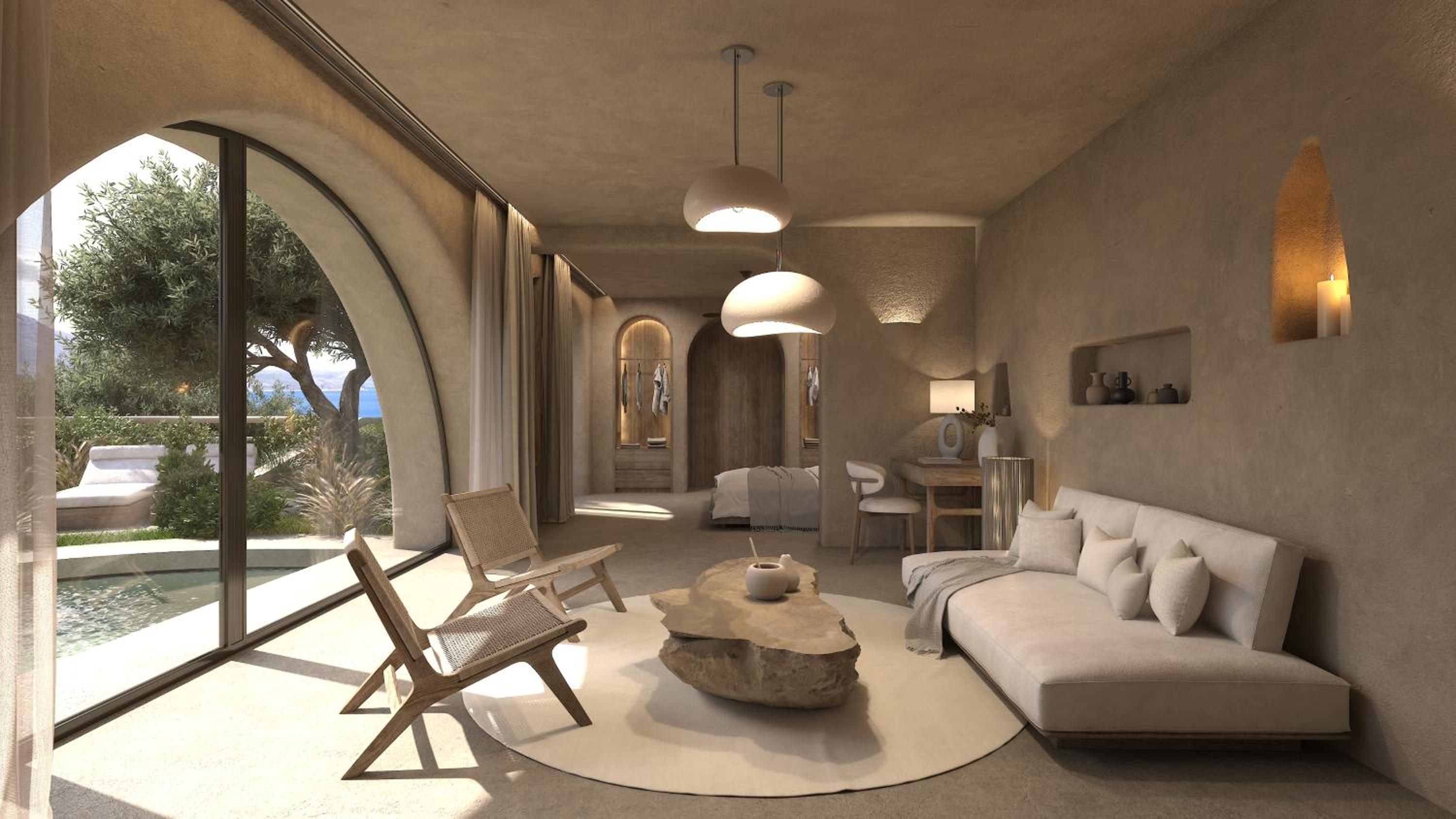 Grand Suite with Pool, Terrace and Sea View