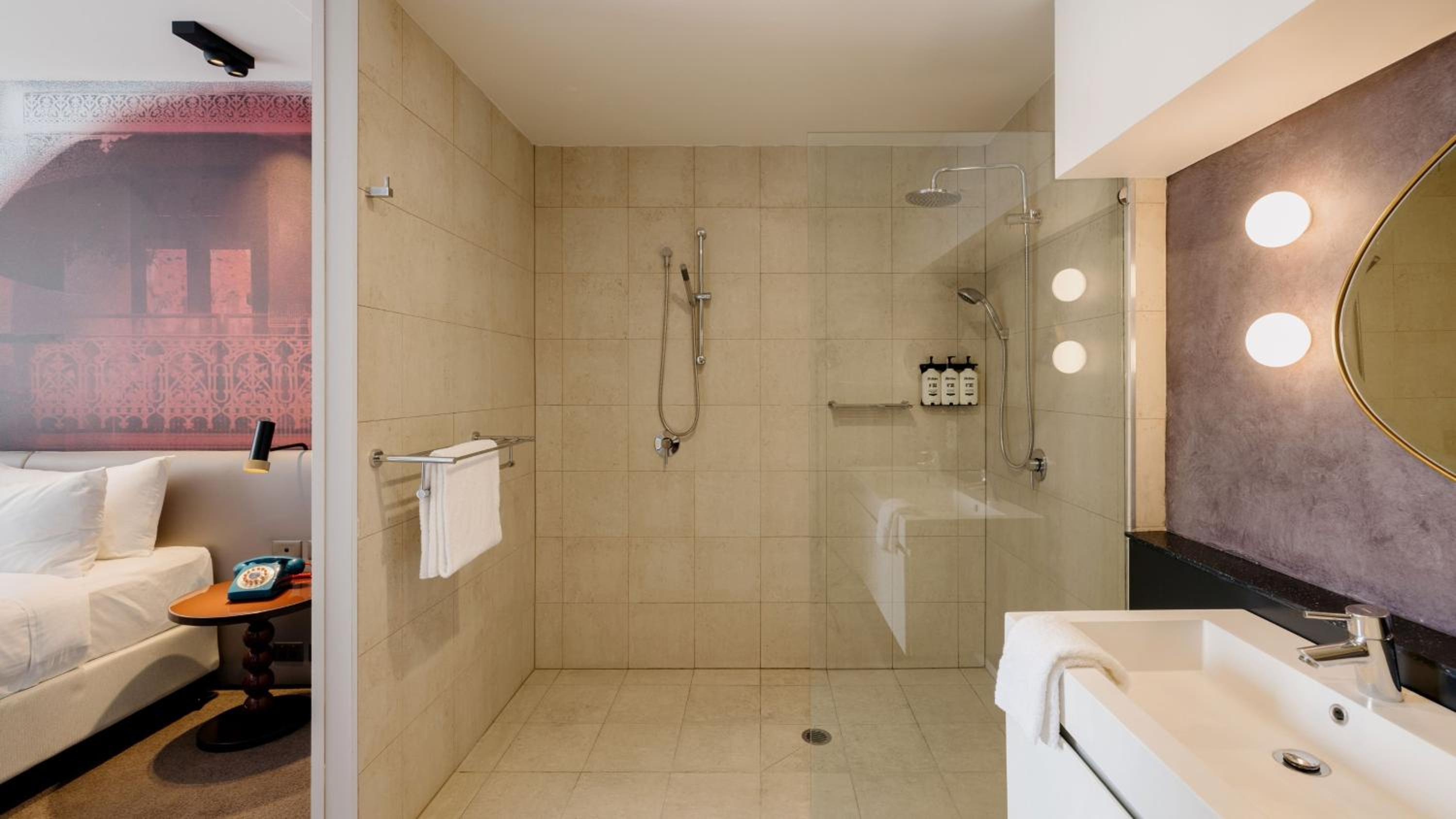 One-Bedroom Suite with City Skyline View and Terrace Access