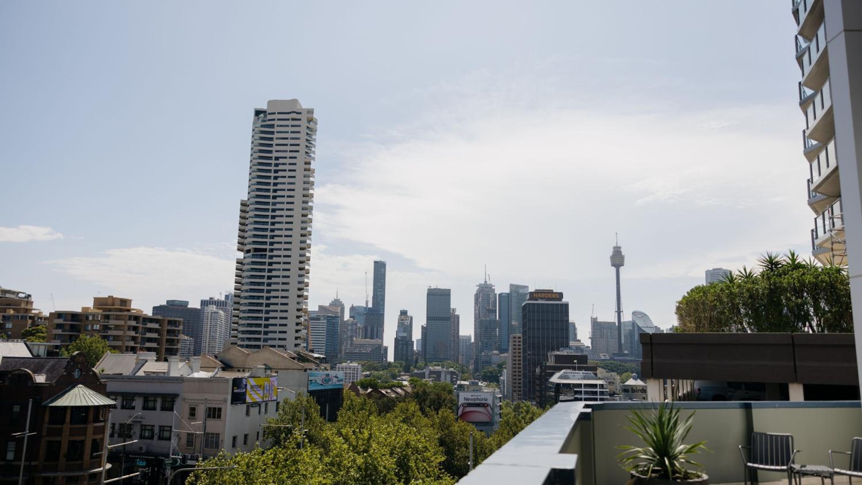 One-Bedroom Suite with City Skyline View and Terrace Access