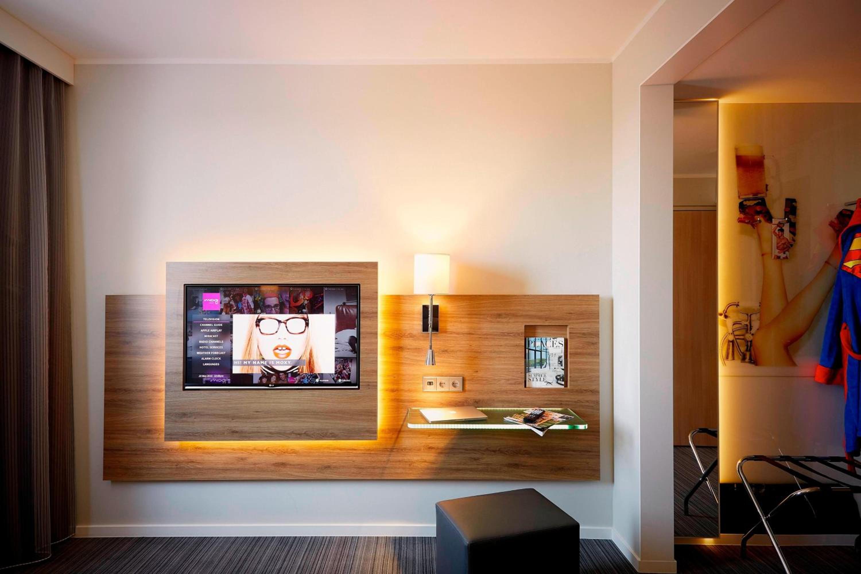 Moxy Twin Sleeper, Guest room, 2 Twin/Single Bed(s)