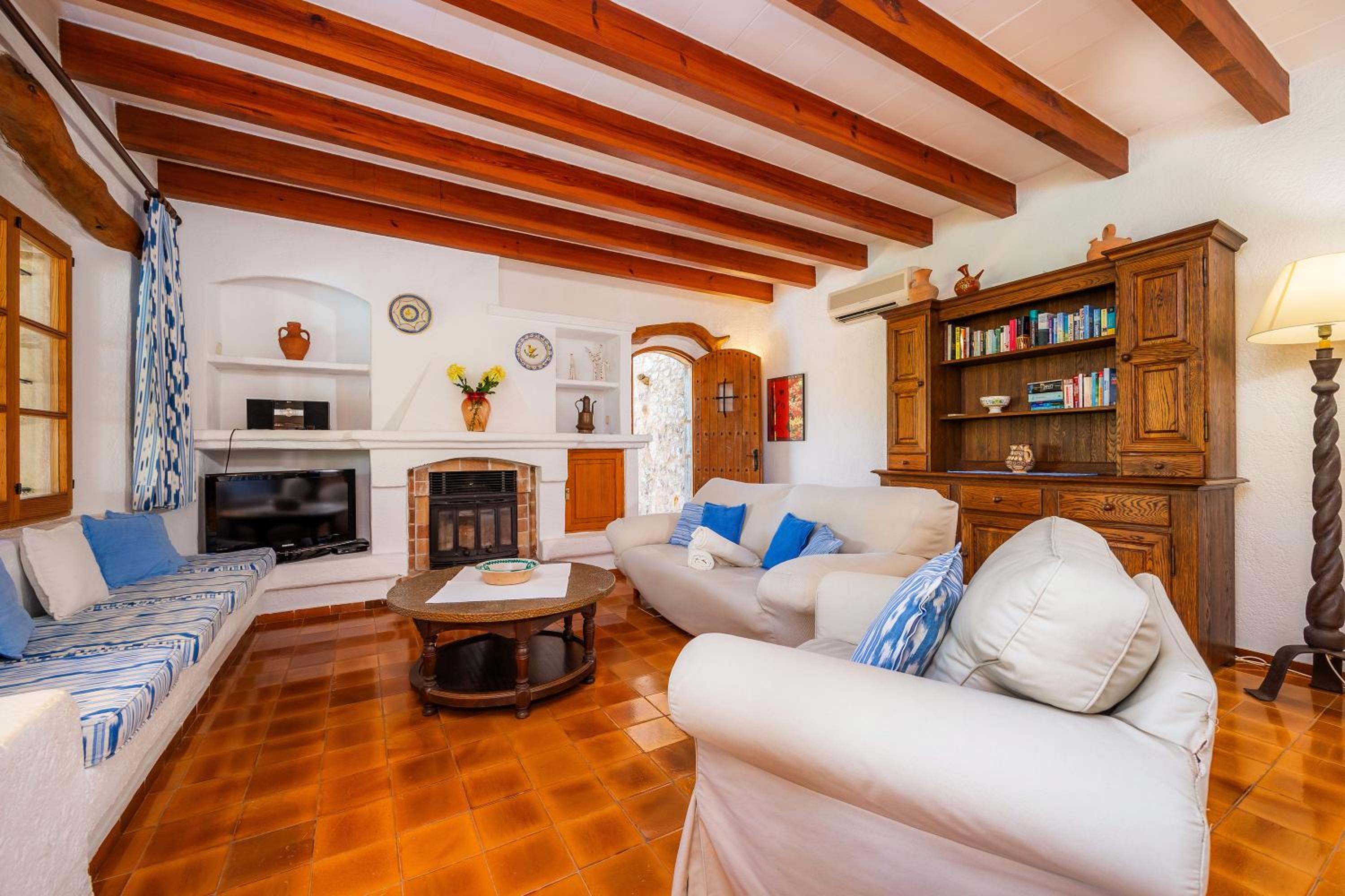 Villa con vistas al jardín