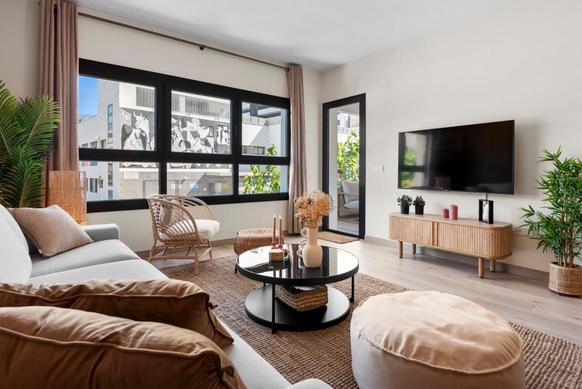 Apartamento de dos habitaciones