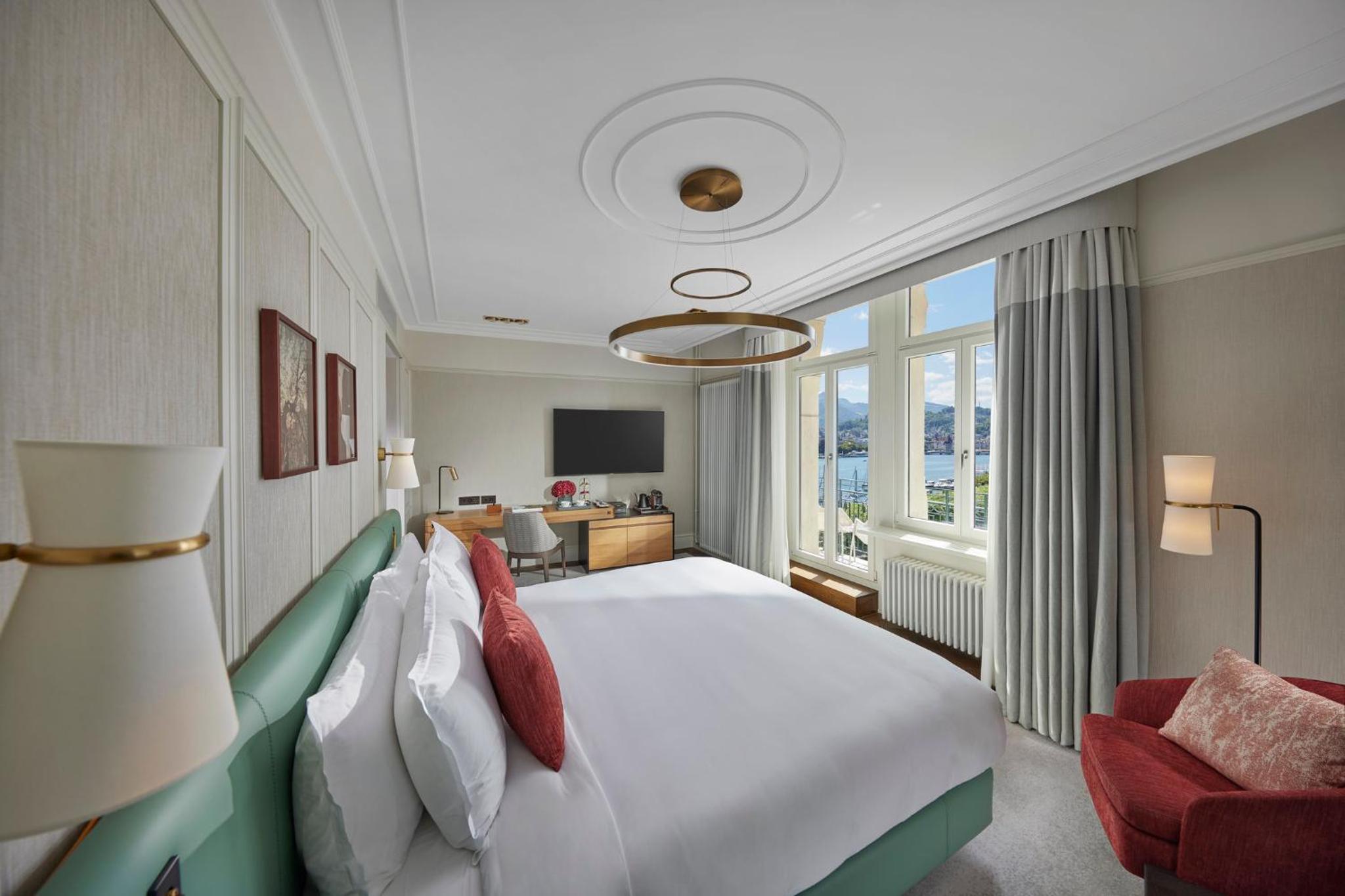 Deluxe Lake View Room with Balcony