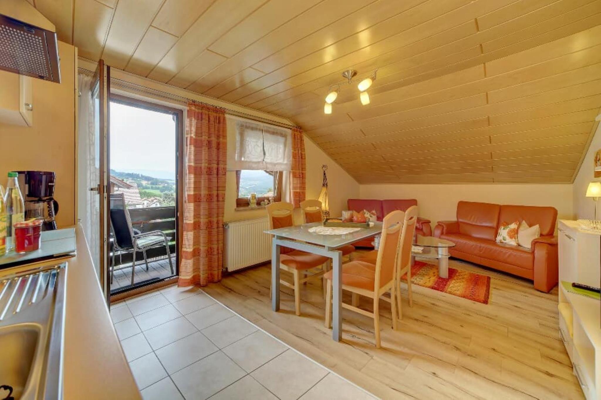 One-Bedroom Apartment with Balcony and Mountain View   photo 1