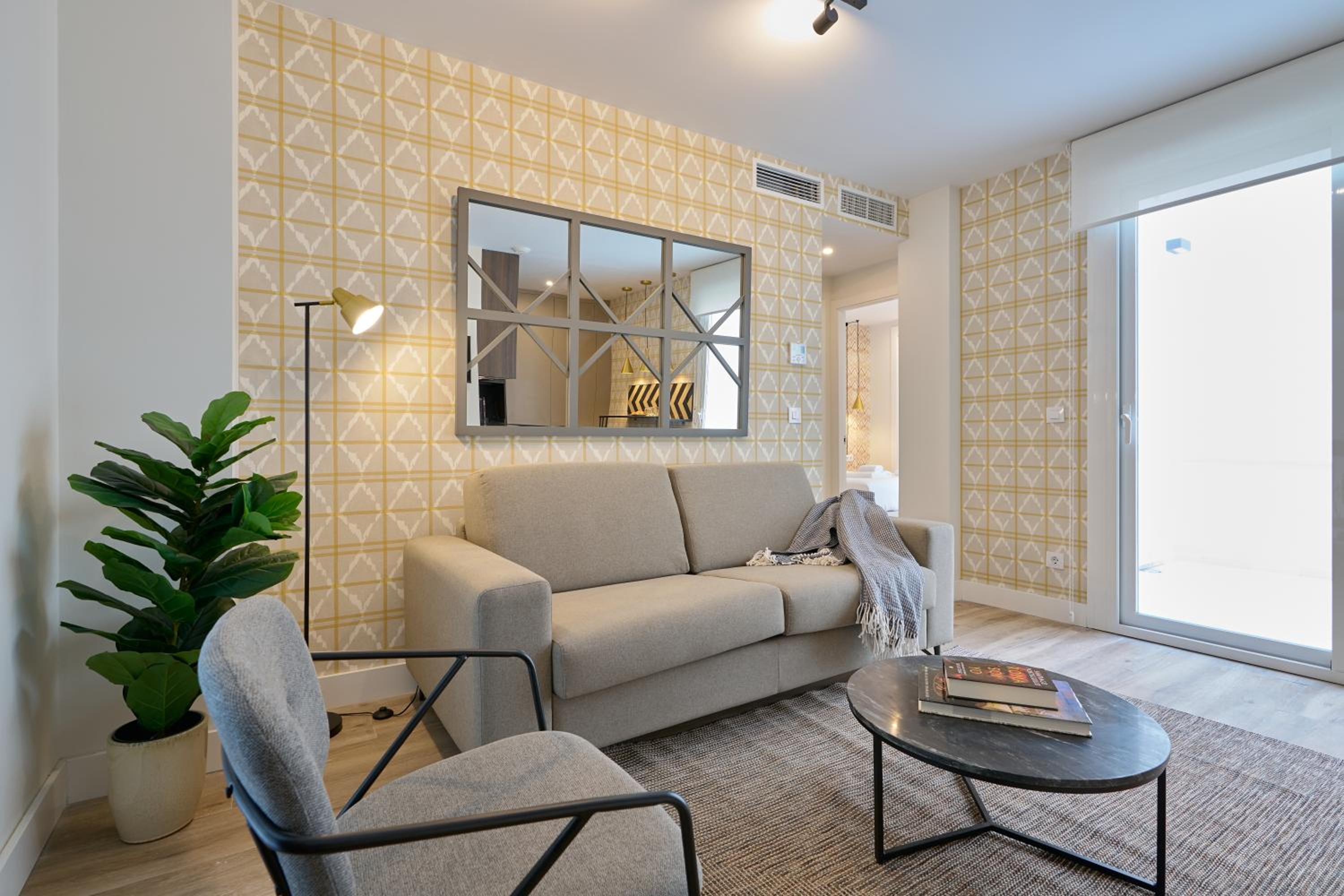 Apartamento de dos habitaciones