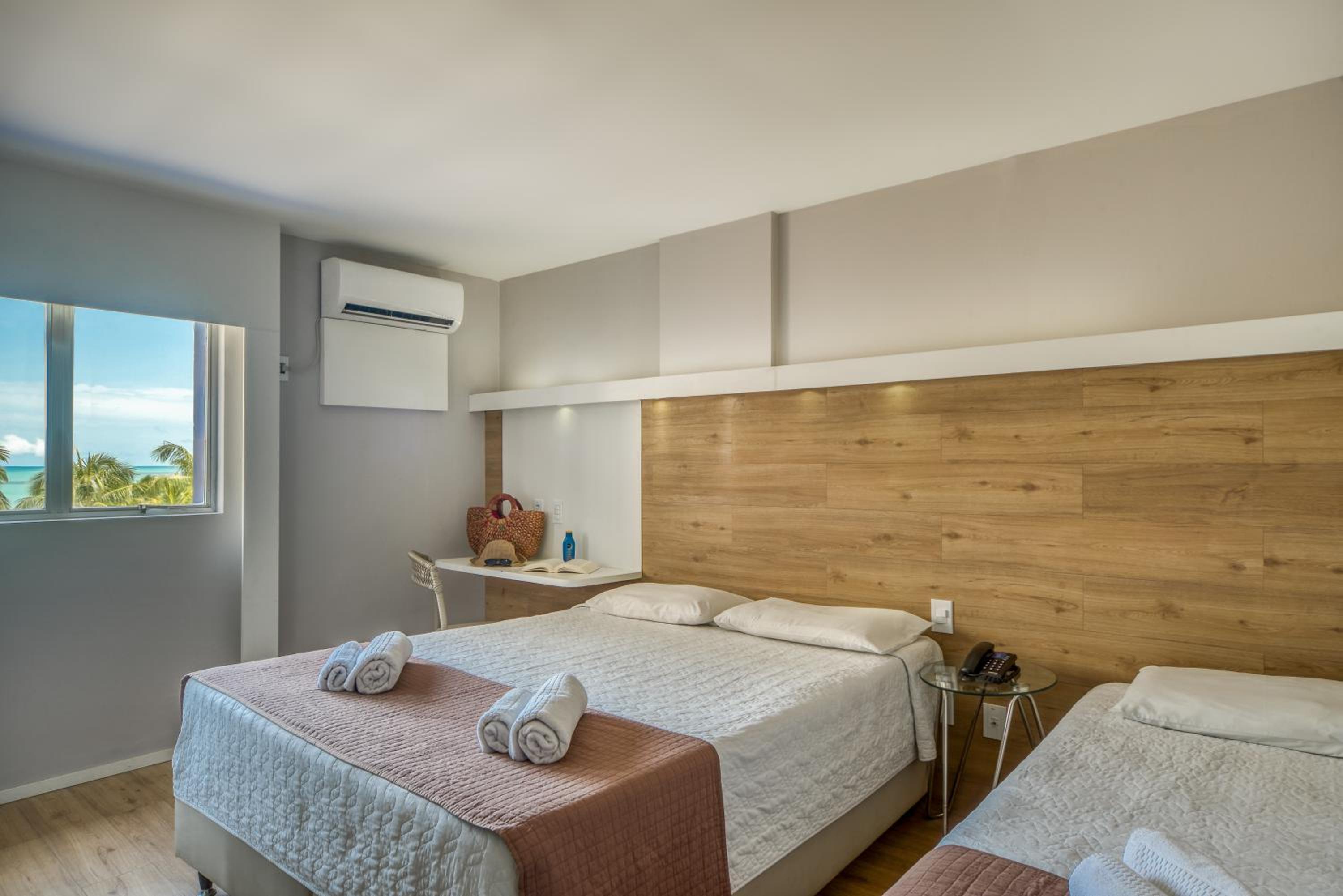 Premium Triple (Double + 1 single beds) Room with Sea View photo 1