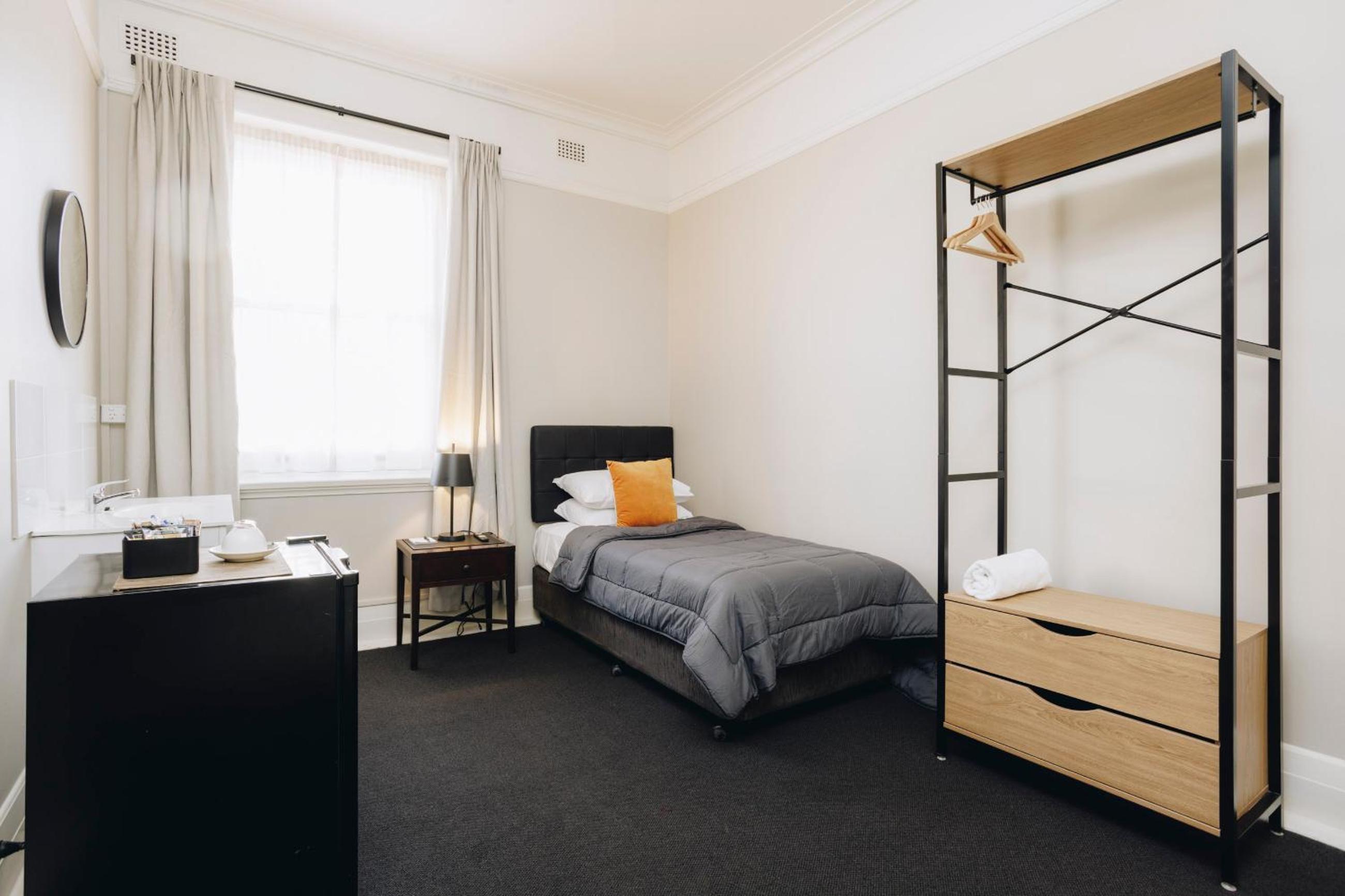 Single Room with Shared Bathroom