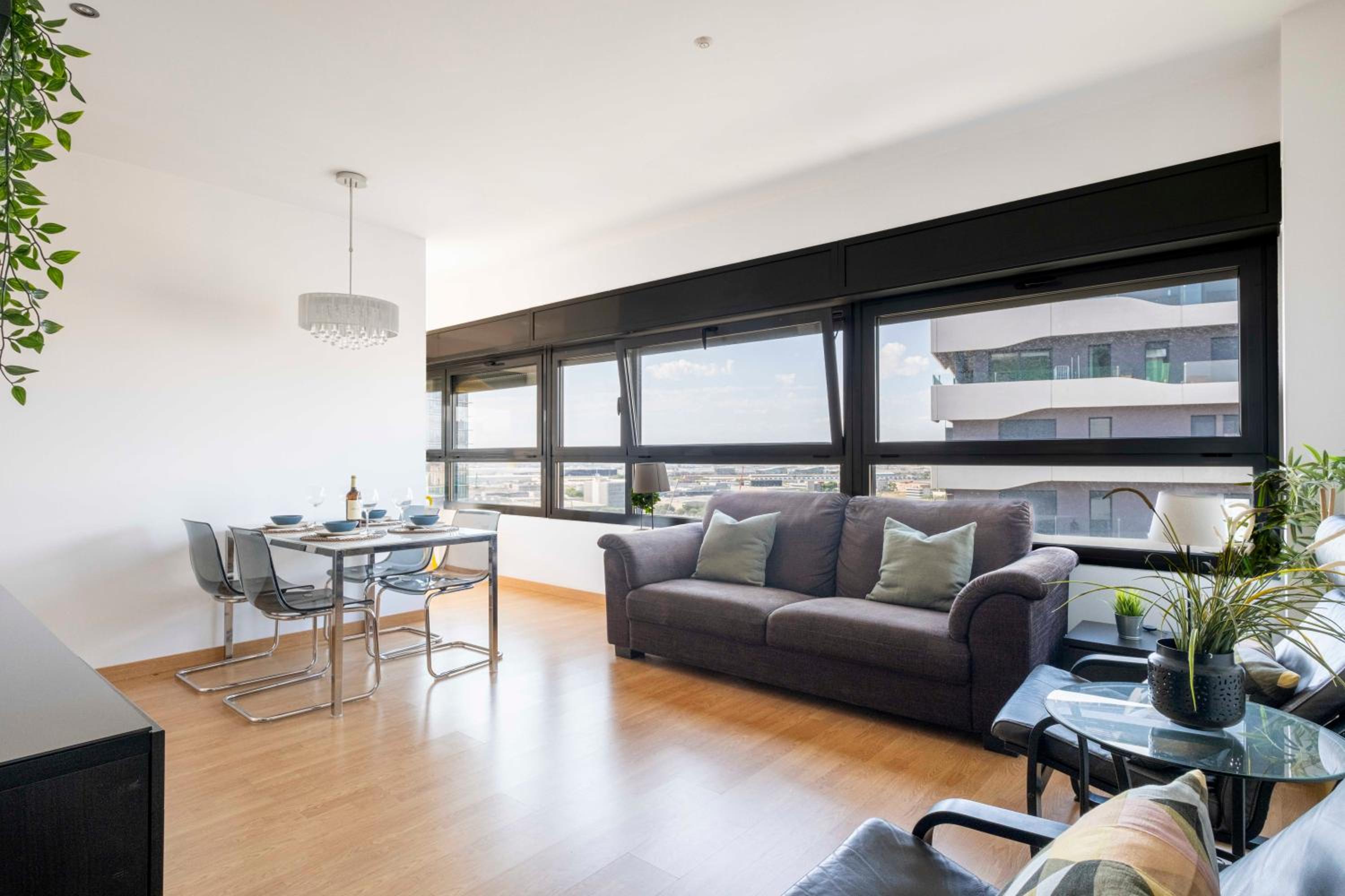 Apartamento de dos habitaciones