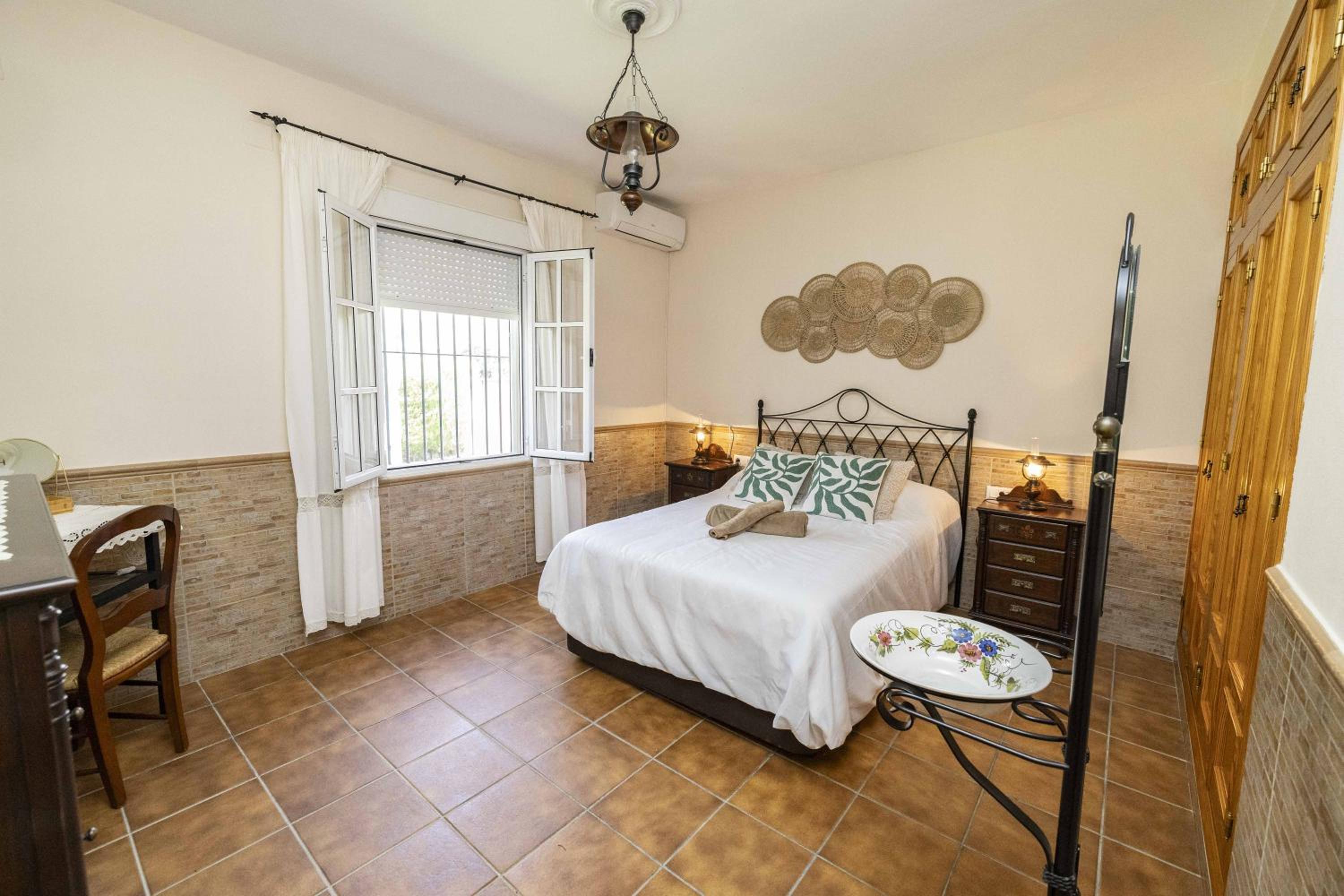 Villa con vistas al jardín