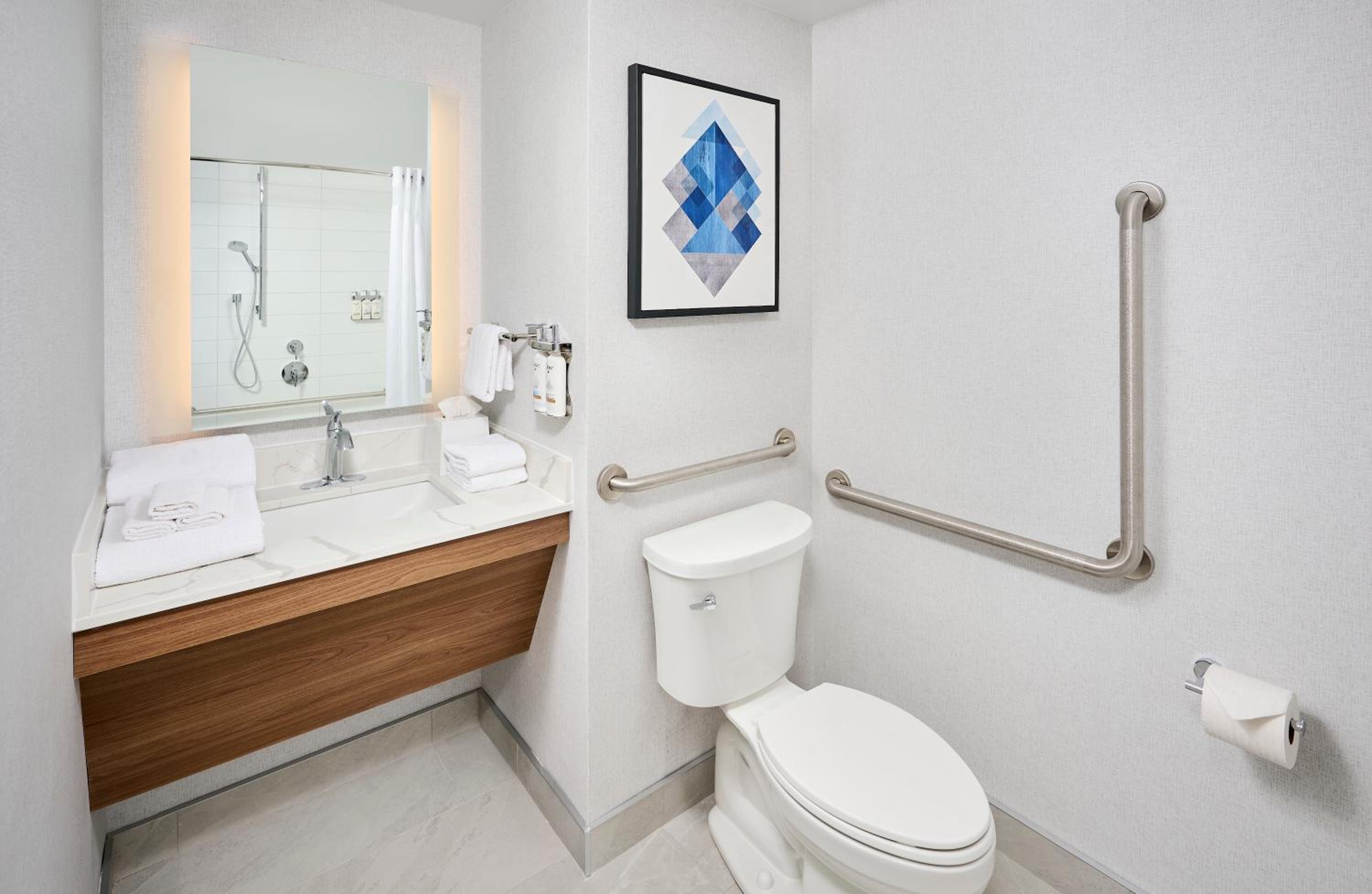 Studio King Suite with Roll In Shower - Accessible