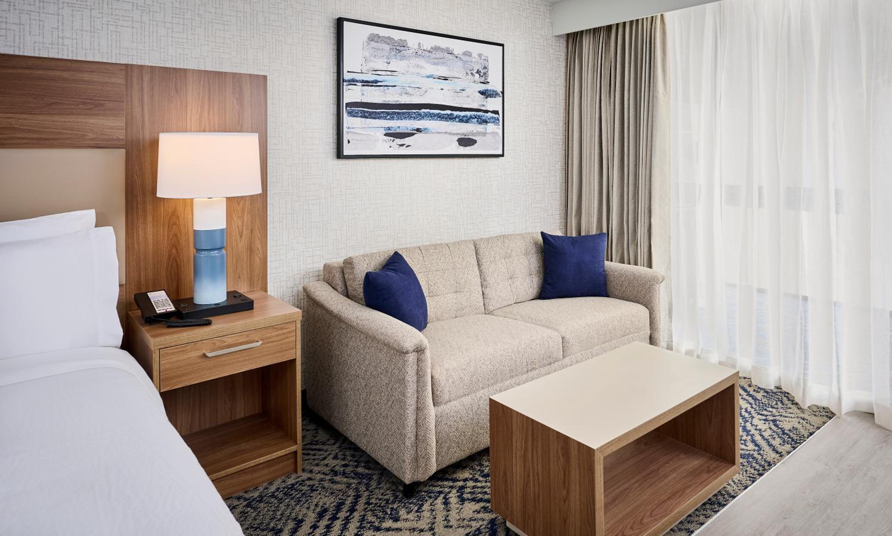 Studio King Suite with Sofa Bed and Bathtub