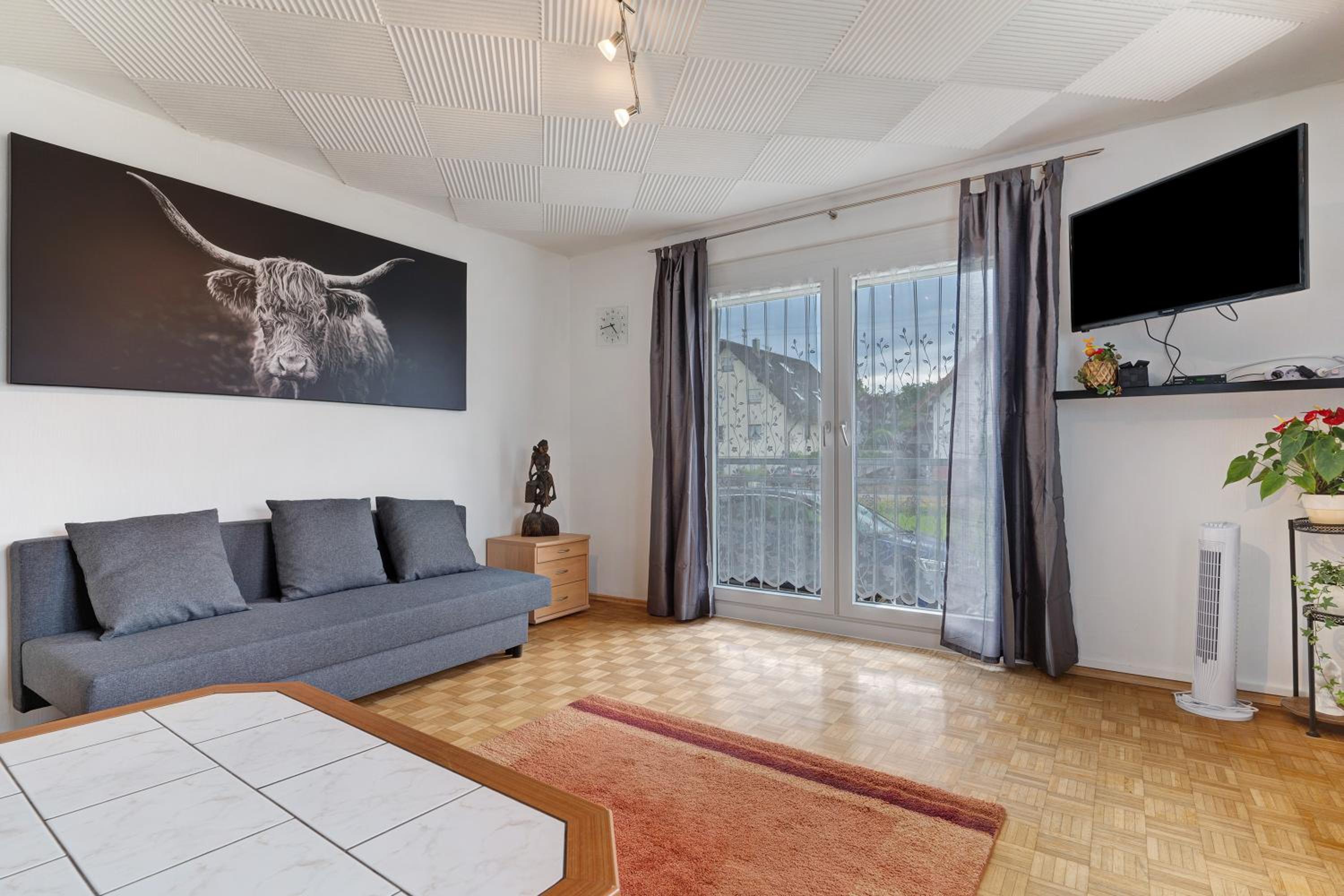 One-Bedroom Apartment with Garden View