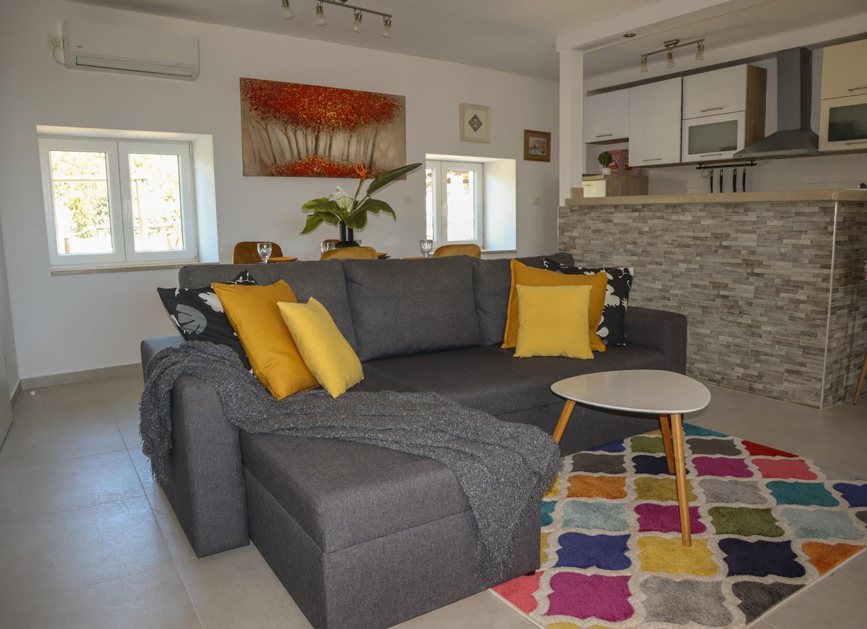 Two Bedroom Apartment with Terrace and Garden View